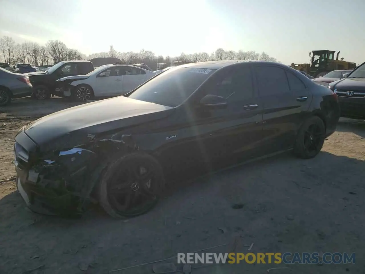 1 Photograph of a damaged car 55SWF6EB3KU295149 MERCEDES-BENZ C-CLASS 2019