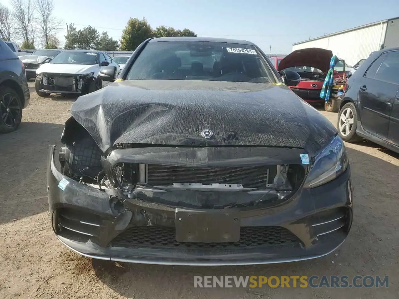 5 Photograph of a damaged car 55SWF6EB3KU318123 MERCEDES-BENZ C-CLASS 2019