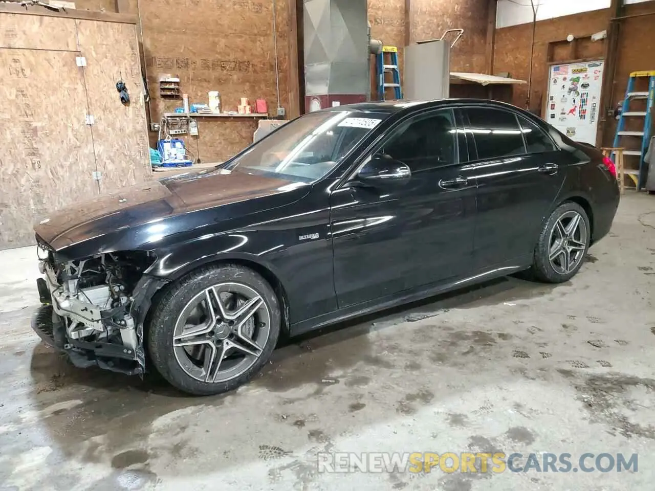 1 Фотография поврежденного автомобиля 55SWF6EB4KU292857 MERCEDES-BENZ C-CLASS 2019