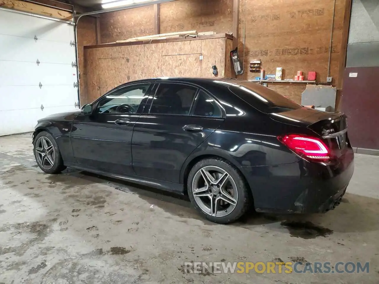 2 Фотография поврежденного автомобиля 55SWF6EB4KU292857 MERCEDES-BENZ C-CLASS 2019