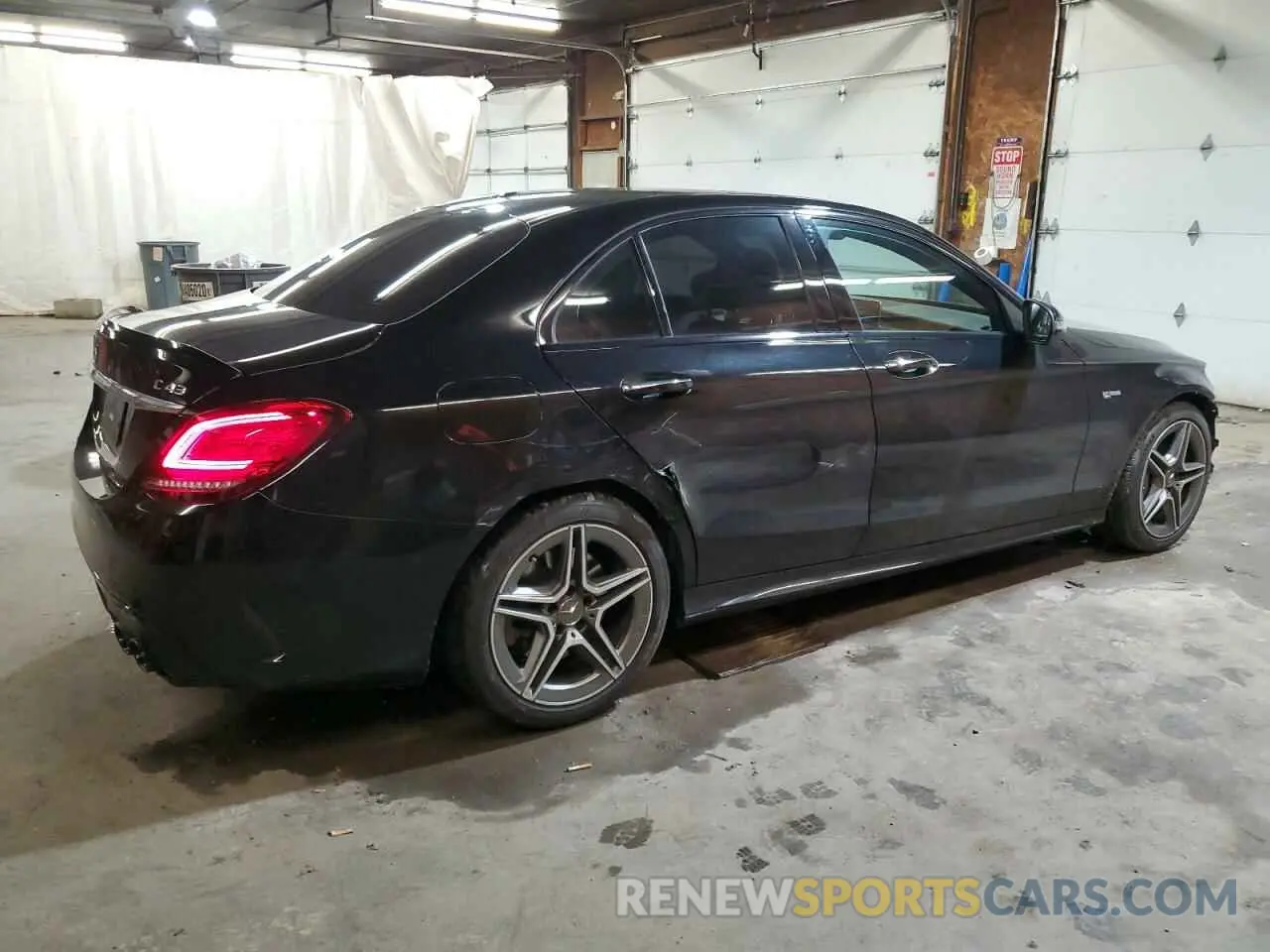 3 Фотография поврежденного автомобиля 55SWF6EB4KU292857 MERCEDES-BENZ C-CLASS 2019