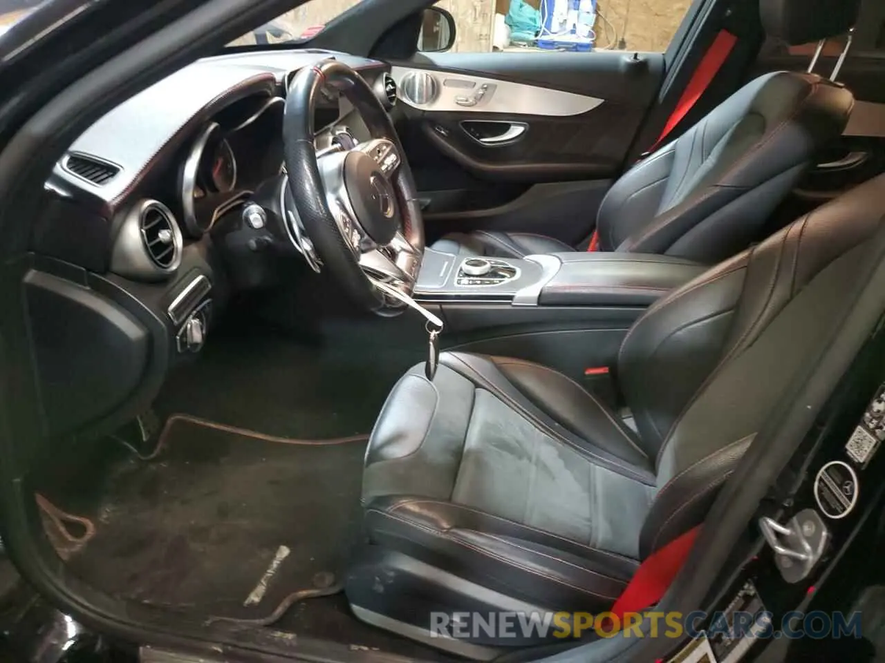 7 Фотография поврежденного автомобиля 55SWF6EB4KU292857 MERCEDES-BENZ C-CLASS 2019