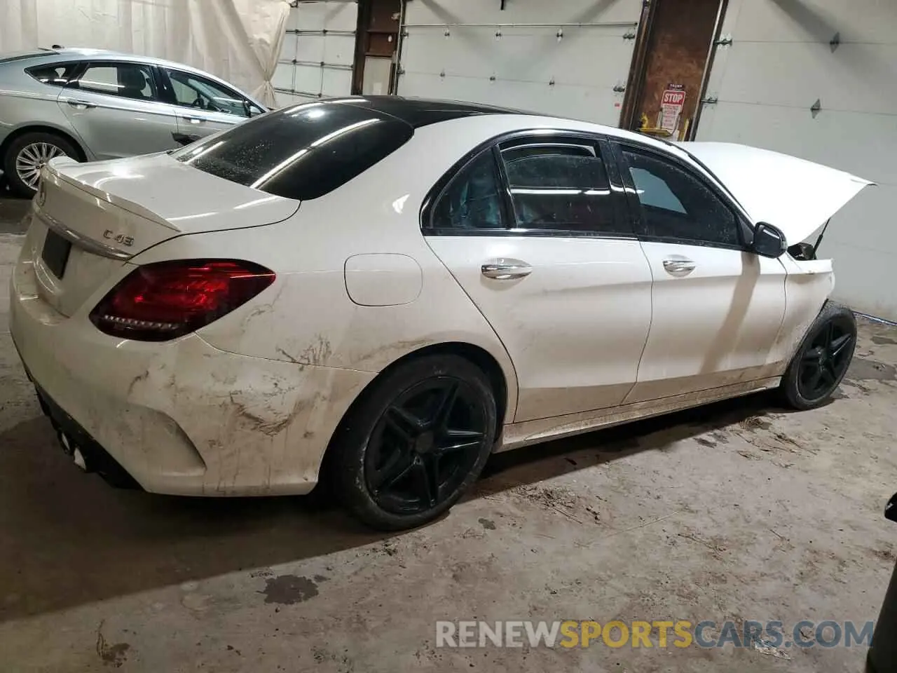 3 Фотография поврежденного автомобиля 55SWF6EB4KU302268 MERCEDES-BENZ C-CLASS 2019