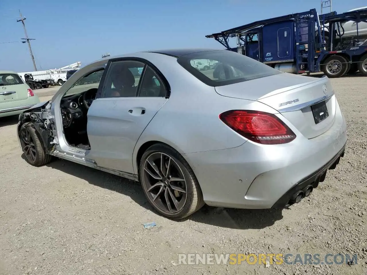 2 Photograph of a damaged car 55SWF6EB6KU285618 MERCEDES-BENZ C-CLASS 2019