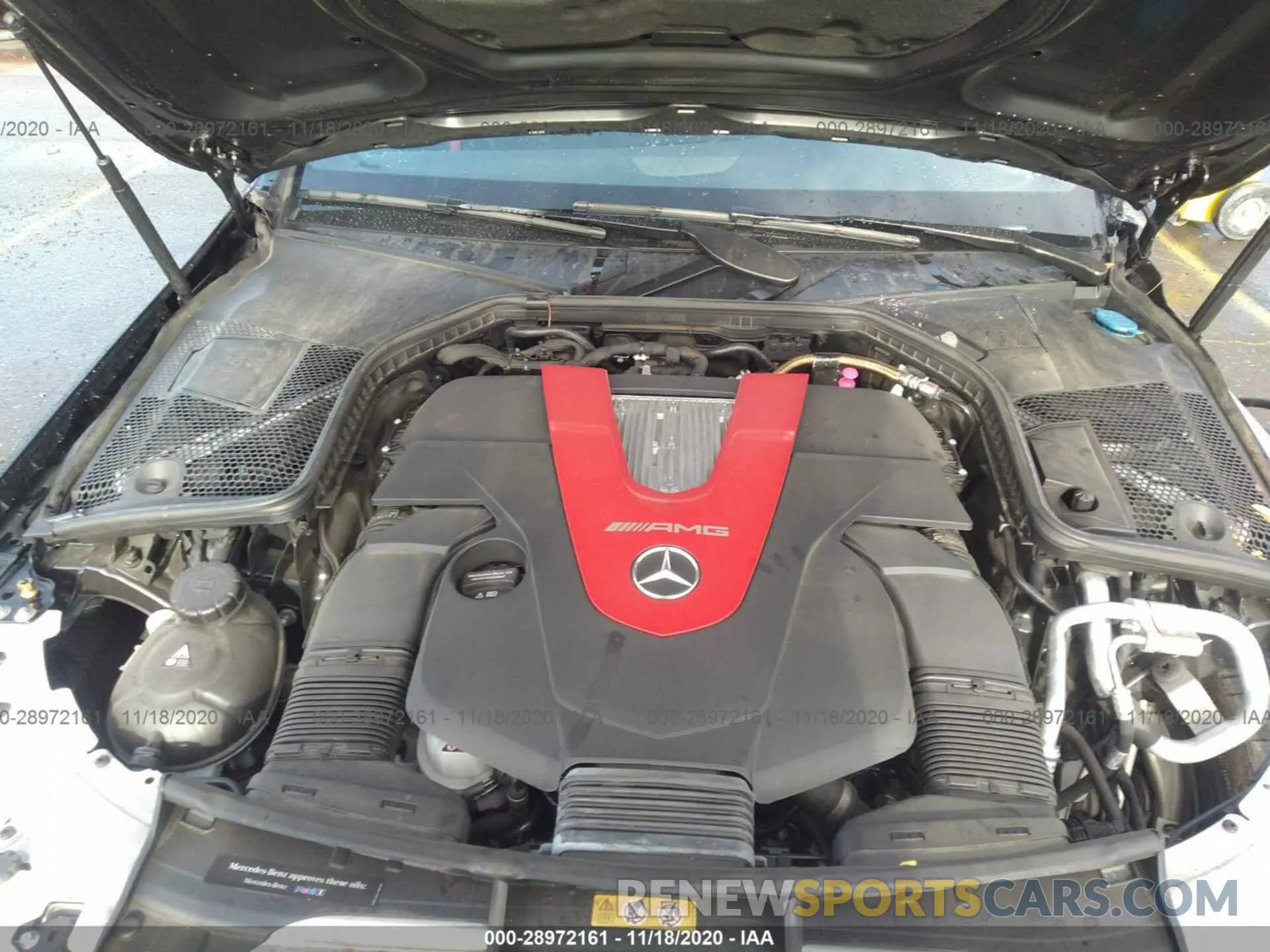 10 Photograph of a damaged car 55SWF6EB6KU287031 MERCEDES-BENZ C-CLASS 2019