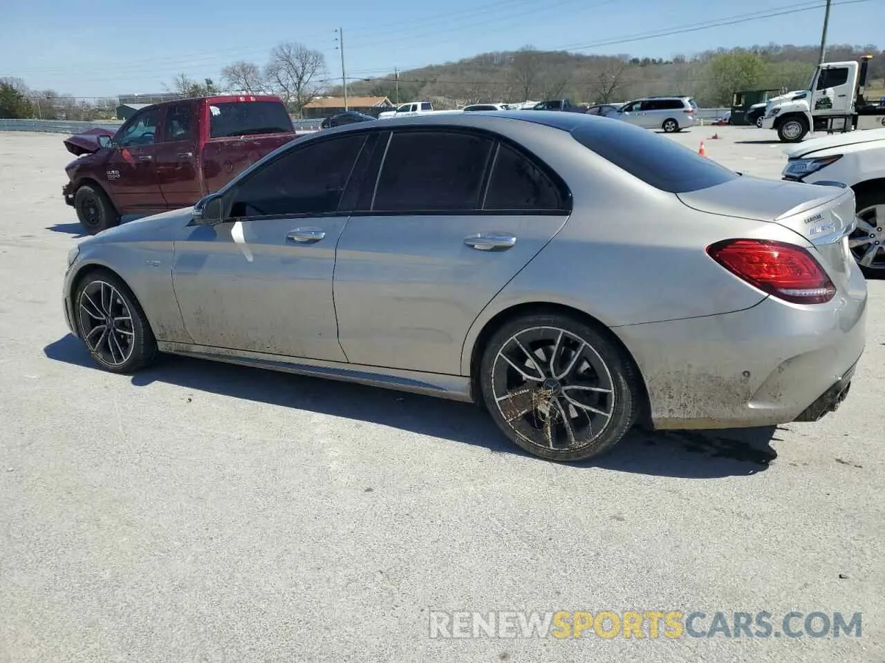 2 Photograph of a damaged car 55SWF6EB7KU309344 MERCEDES-BENZ C-CLASS 2019