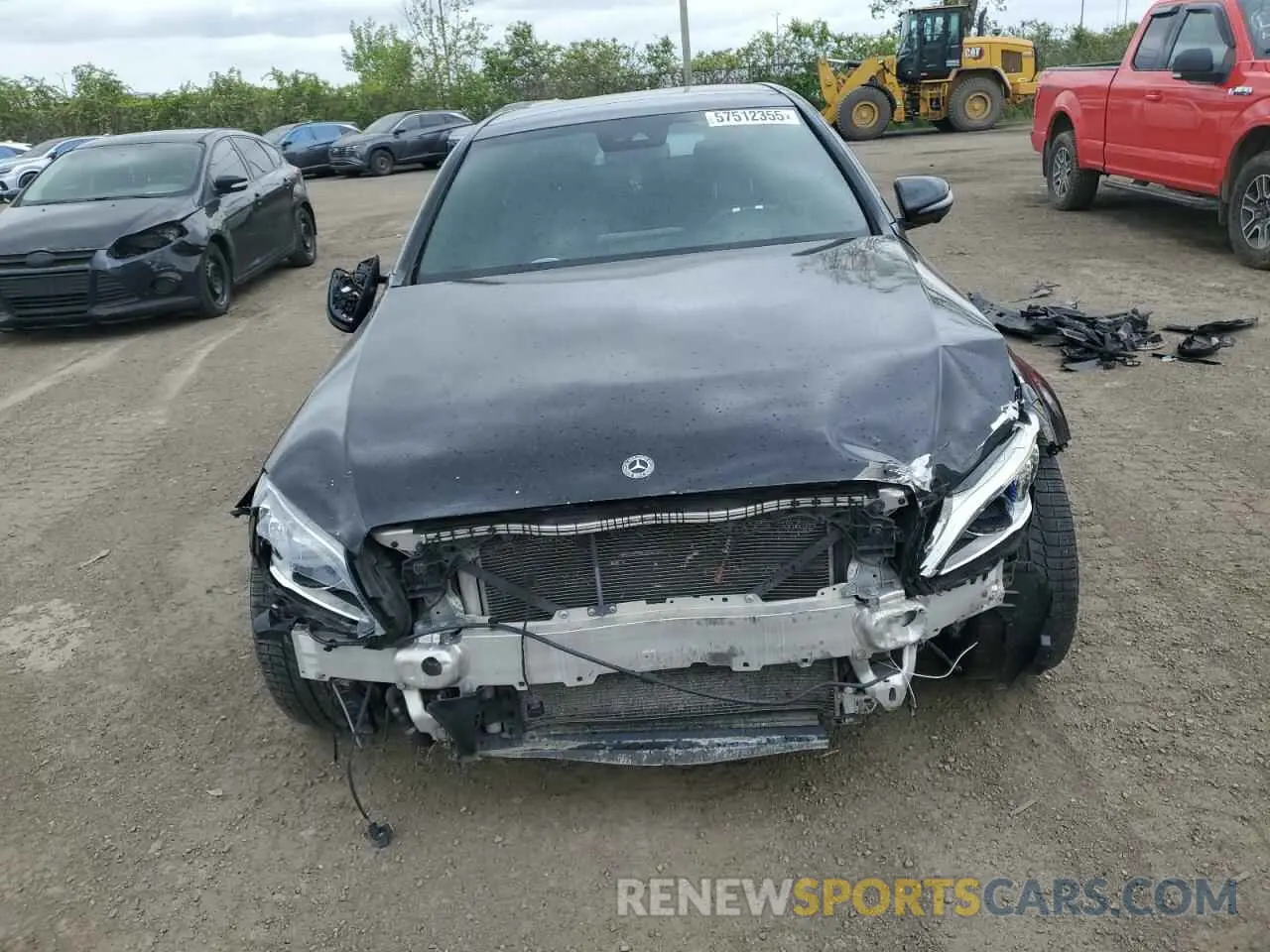 5 Photograph of a damaged car 55SWF6EB9KU283197 MERCEDES-BENZ C-CLASS 2019