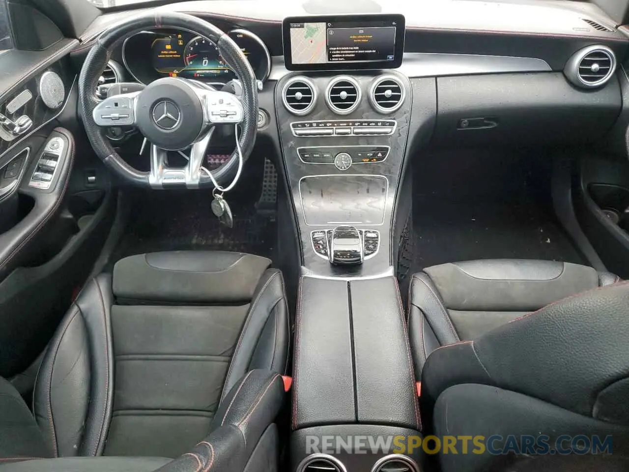 8 Photograph of a damaged car 55SWF6EB9KU283197 MERCEDES-BENZ C-CLASS 2019