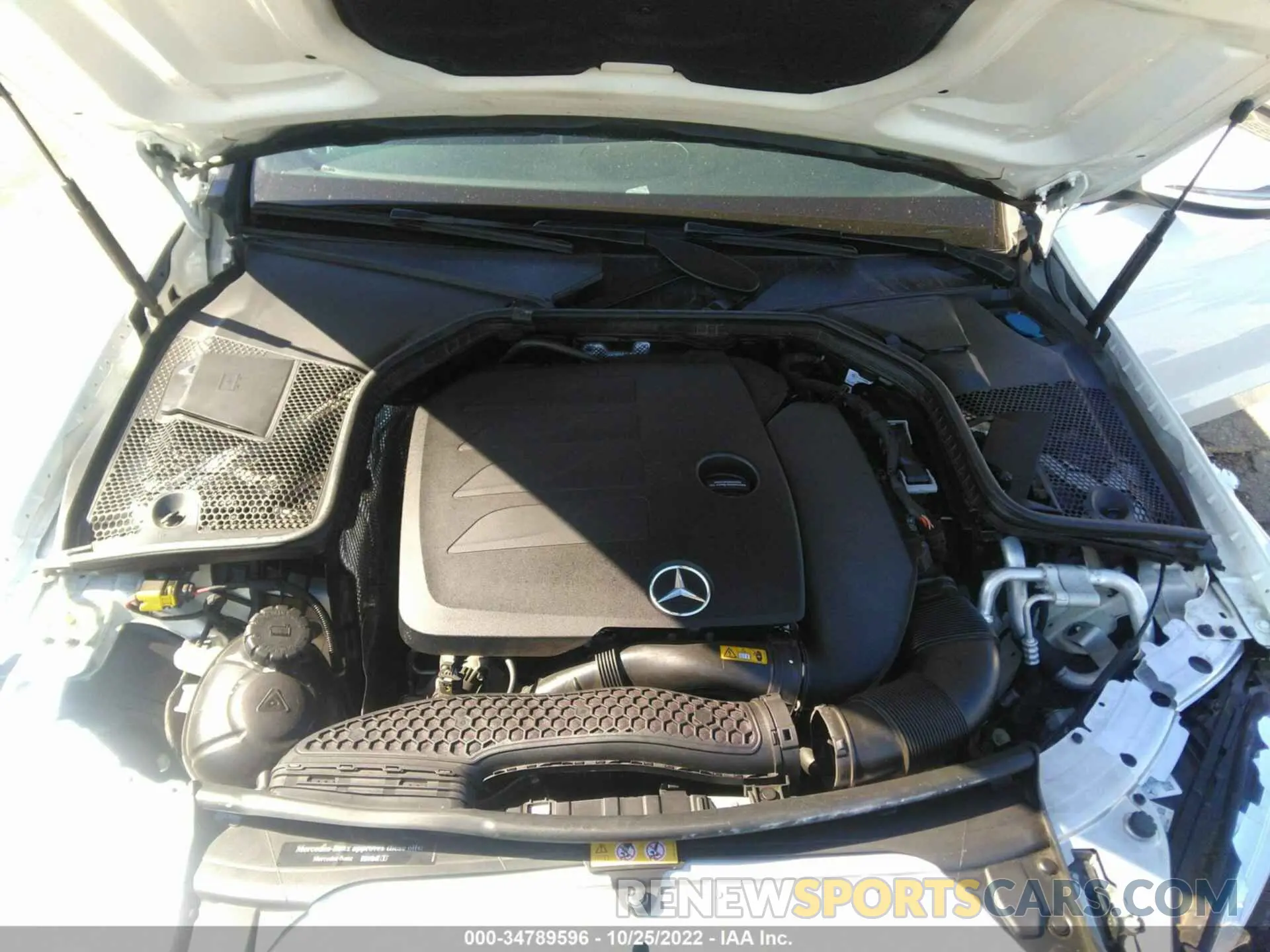 10 Фотография поврежденного автомобиля 55SWF8DB0KU284929 MERCEDES-BENZ C-CLASS 2019