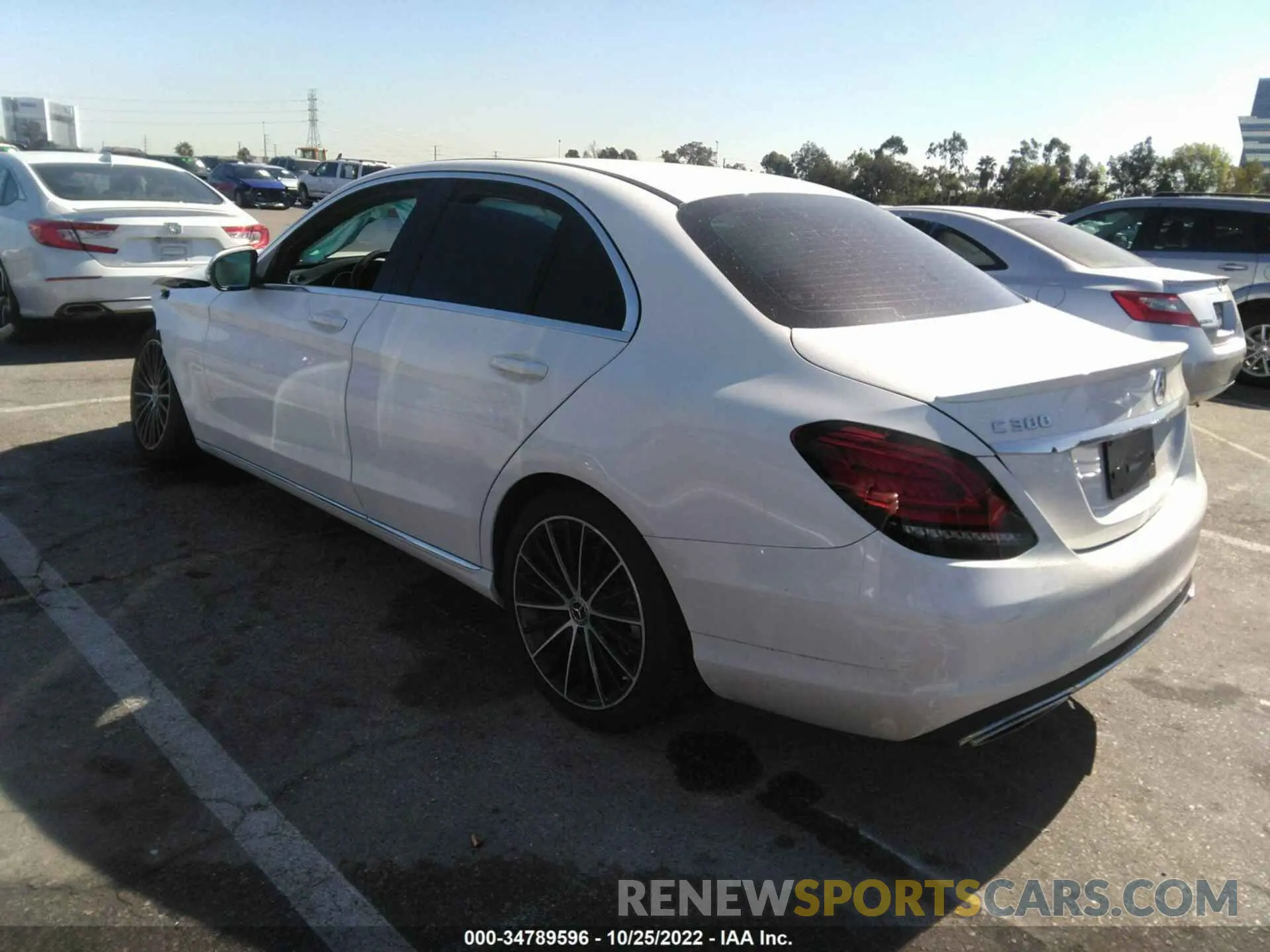3 Фотография поврежденного автомобиля 55SWF8DB0KU284929 MERCEDES-BENZ C-CLASS 2019