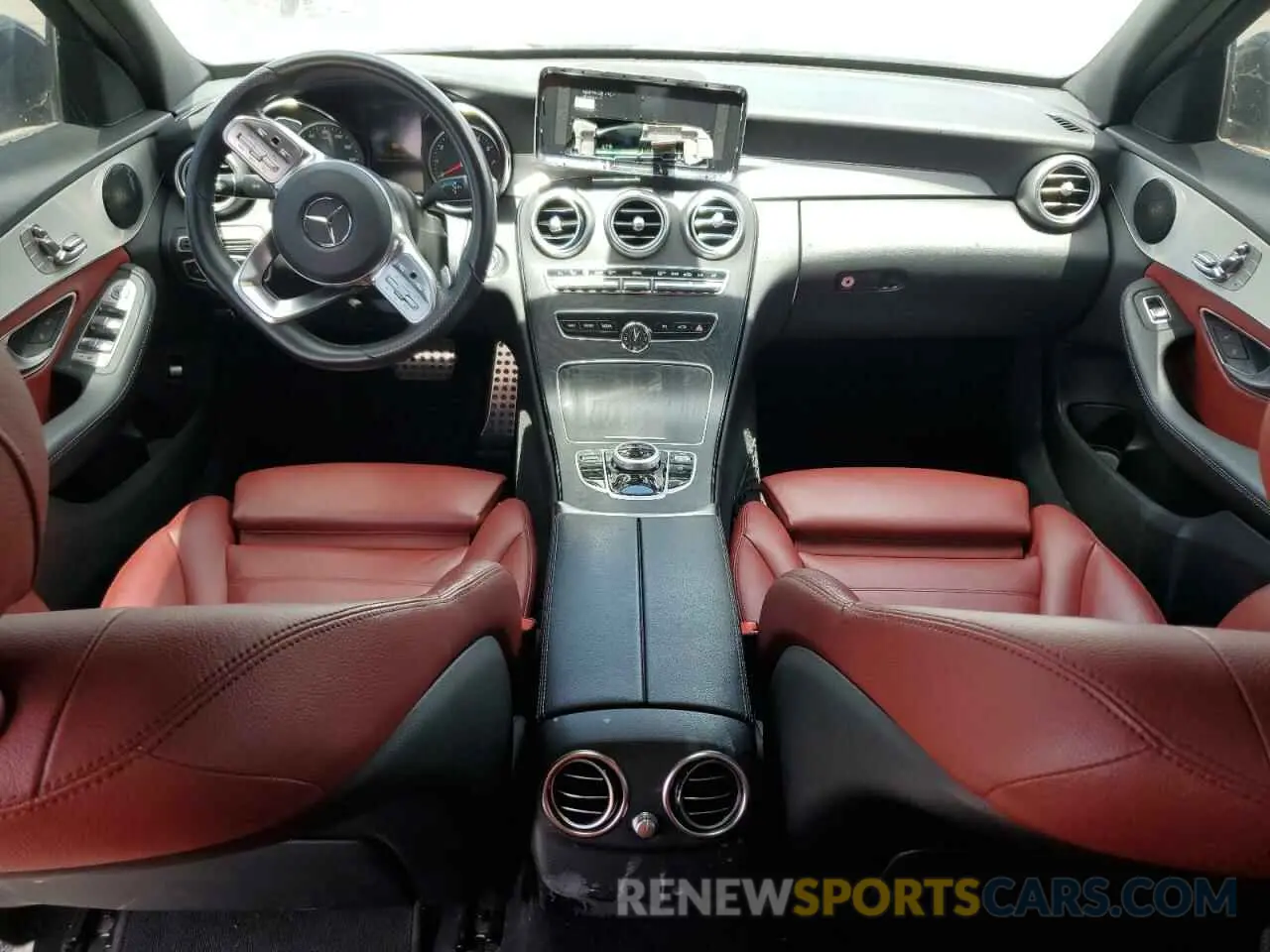 8 Photograph of a damaged car 55SWF8DB0KU297258 MERCEDES-BENZ C-CLASS 2019