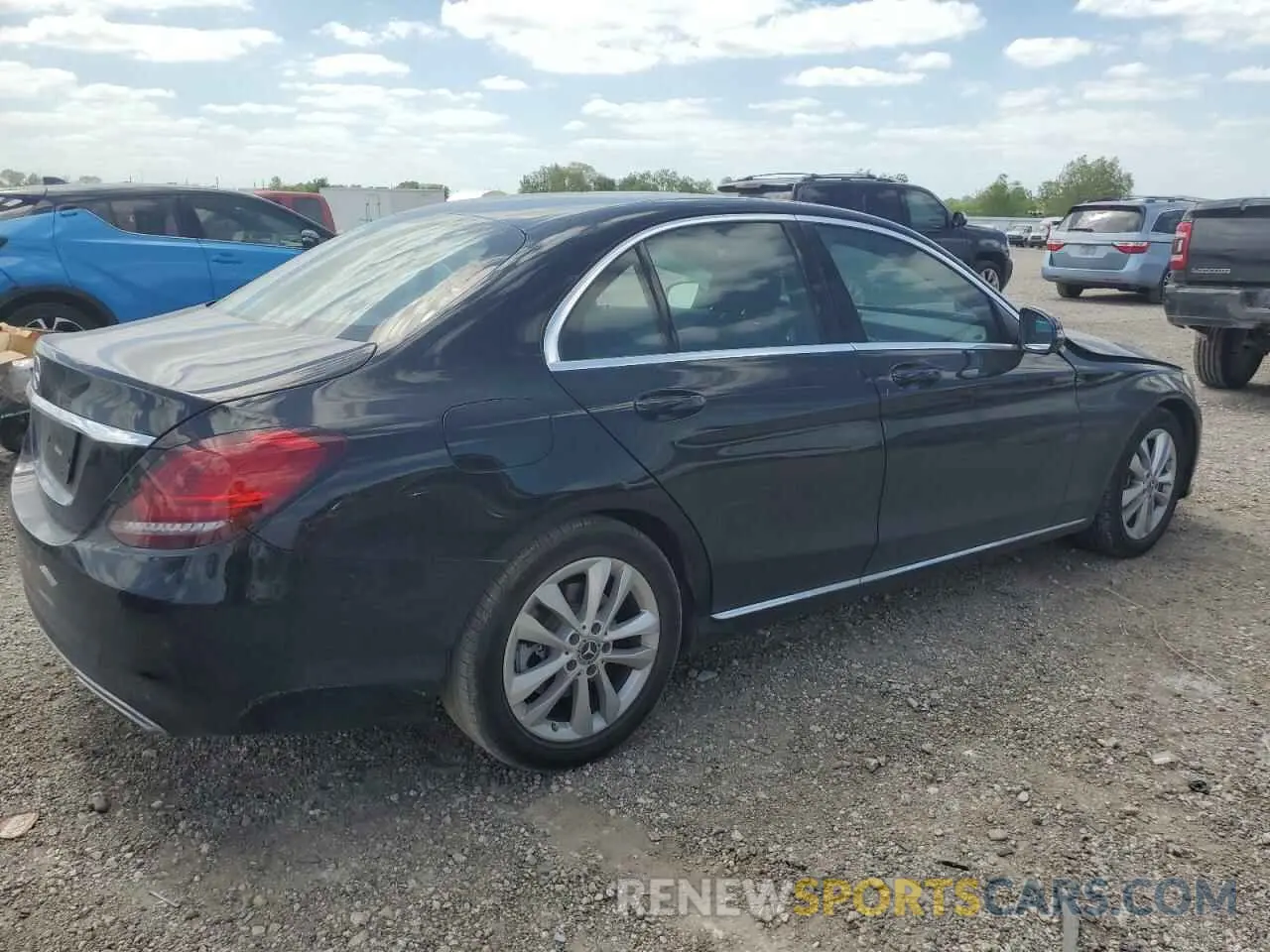 3 Photograph of a damaged car 55SWF8DB0KU317265 MERCEDES-BENZ C-CLASS 2019