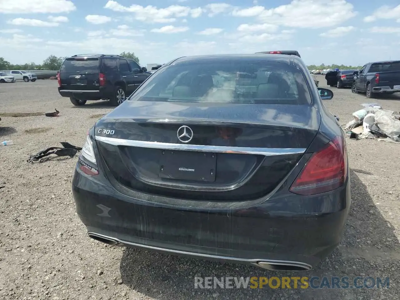 6 Photograph of a damaged car 55SWF8DB0KU317265 MERCEDES-BENZ C-CLASS 2019