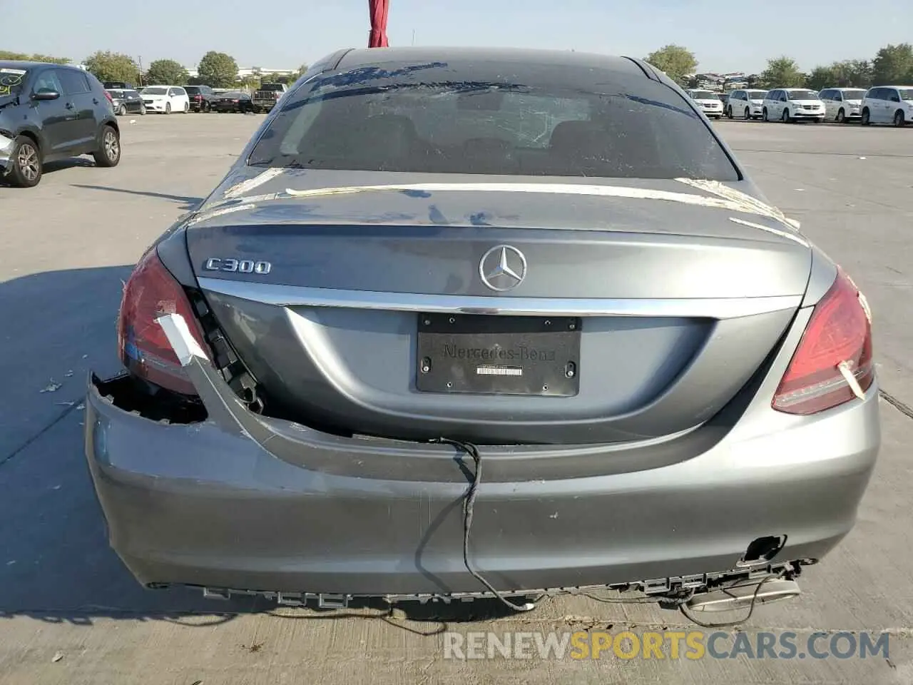6 Photograph of a damaged car 55SWF8DB0KU319419 MERCEDES-BENZ C-CLASS 2019