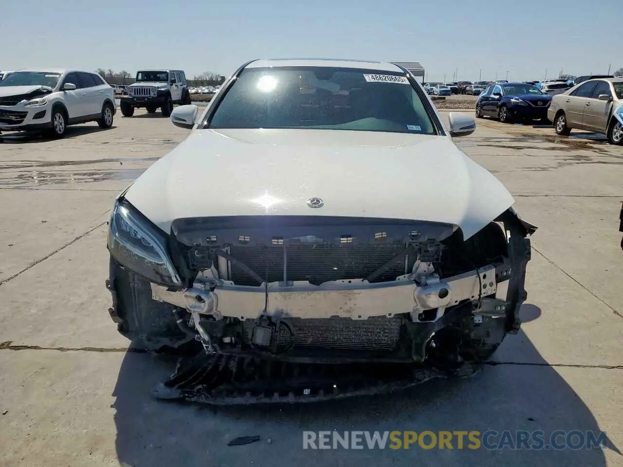 5 Photograph of a damaged car 55SWF8DB0KU321686 MERCEDES-BENZ C-CLASS 2019