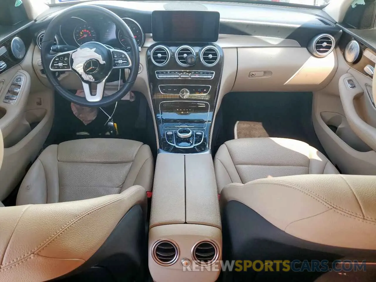 8 Photograph of a damaged car 55SWF8DB0KU321686 MERCEDES-BENZ C-CLASS 2019
