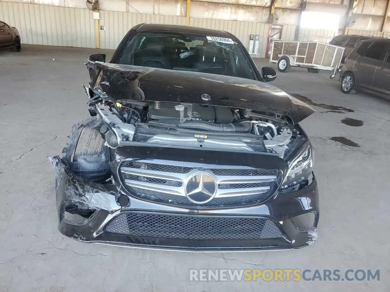 5 Фотография поврежденного автомобиля 55SWF8DB1KU296703 MERCEDES-BENZ C-CLASS 2019
