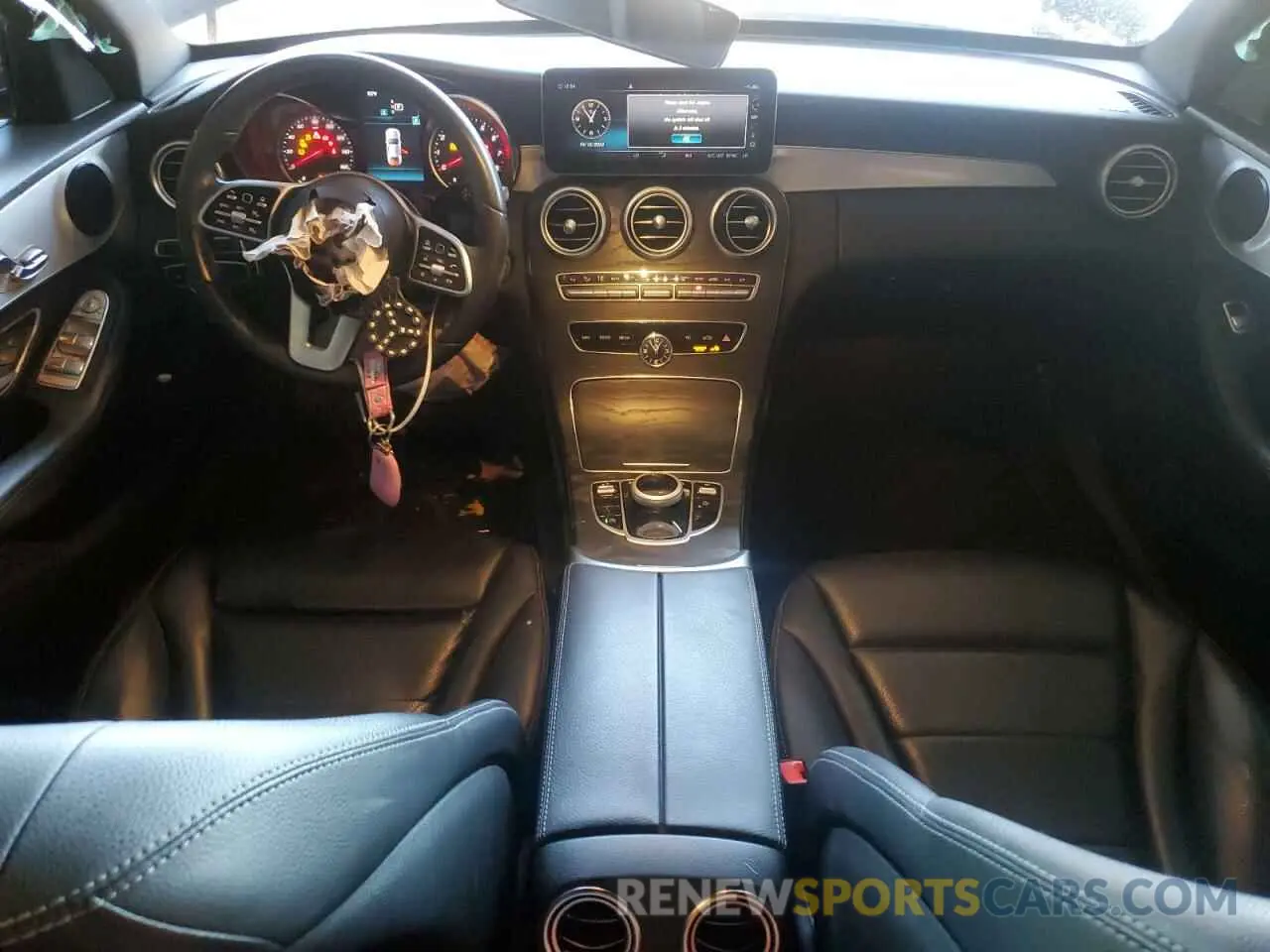 8 Фотография поврежденного автомобиля 55SWF8DB1KU296703 MERCEDES-BENZ C-CLASS 2019