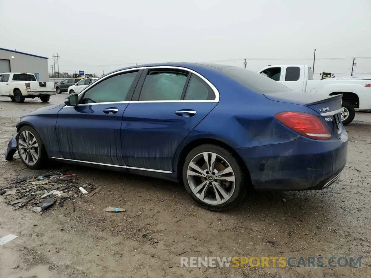 2 Photograph of a damaged car 55SWF8DB2KU303562 MERCEDES-BENZ C-CLASS 2019