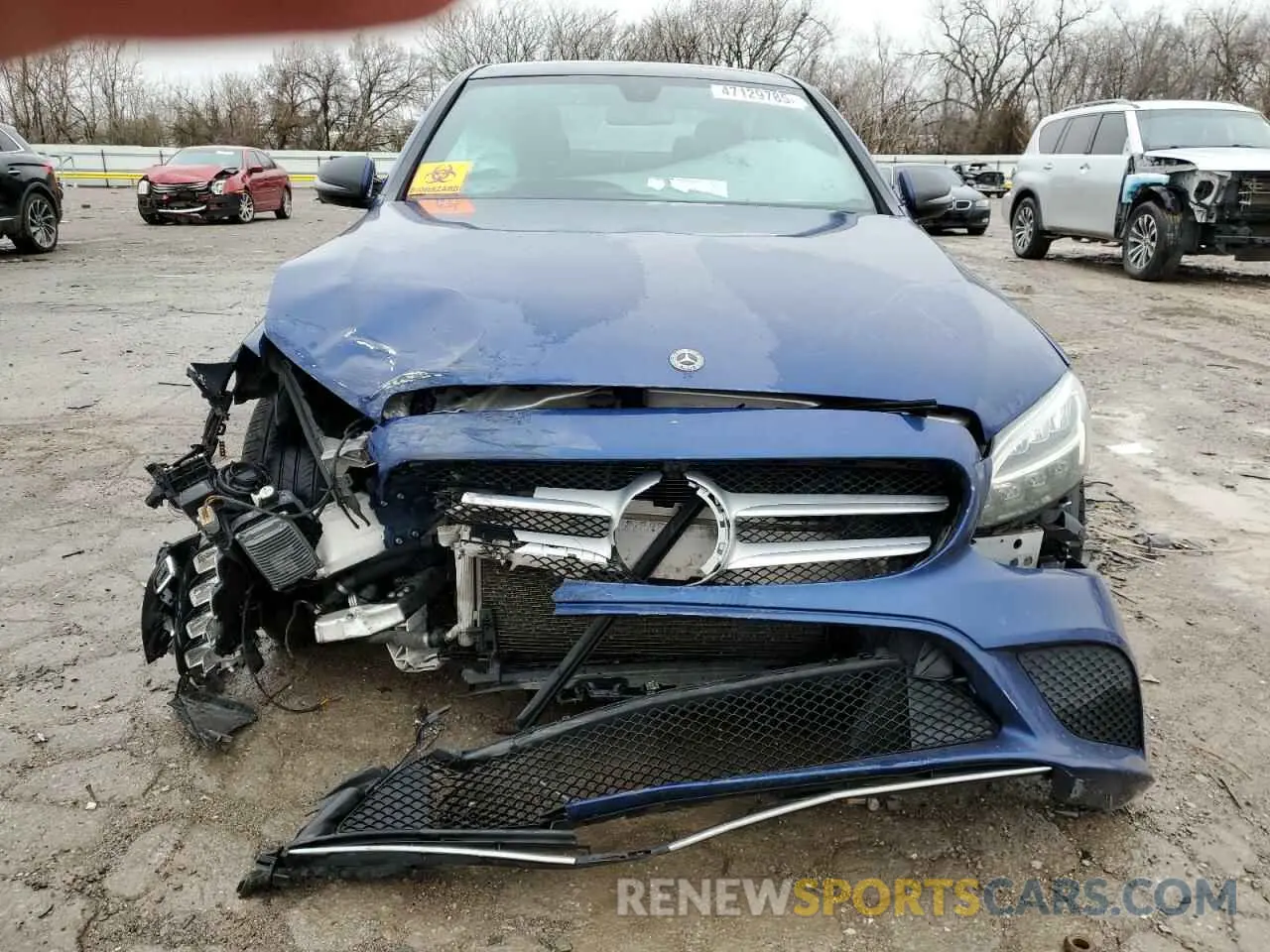 5 Photograph of a damaged car 55SWF8DB2KU303562 MERCEDES-BENZ C-CLASS 2019