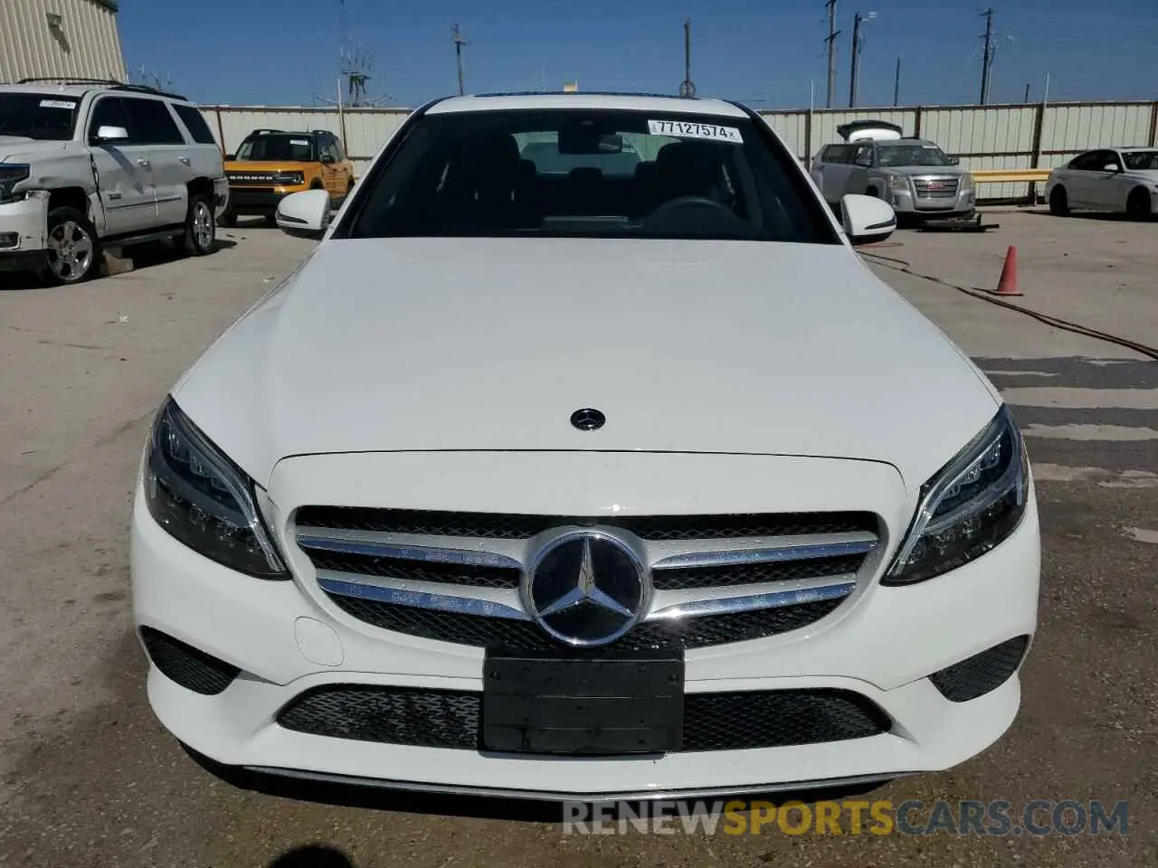 5 Фотография поврежденного автомобиля 55SWF8DB2KU308888 MERCEDES-BENZ C-CLASS 2019