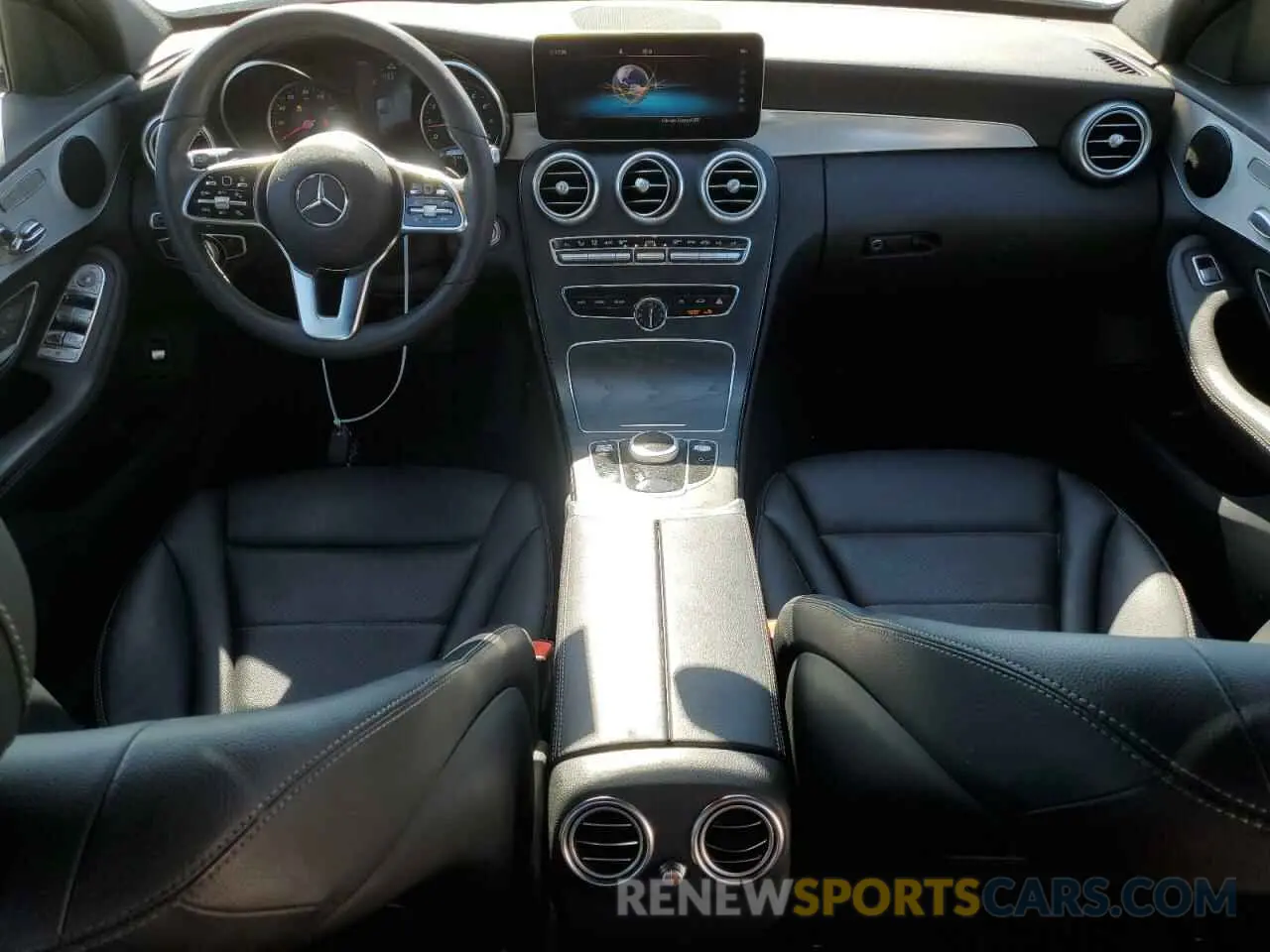 8 Фотография поврежденного автомобиля 55SWF8DB2KU308888 MERCEDES-BENZ C-CLASS 2019