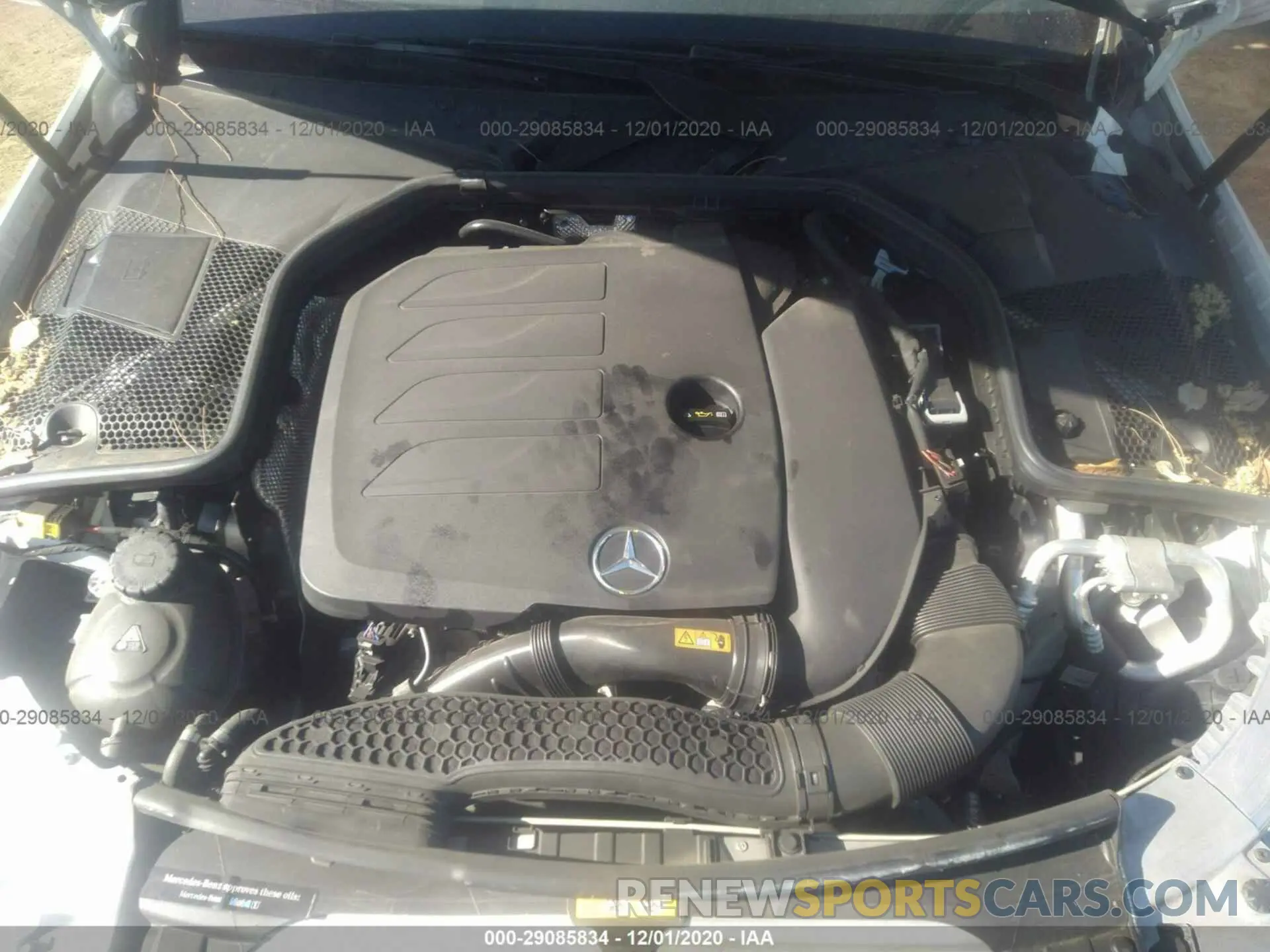 10 Photograph of a damaged car 55SWF8DB2KU309149 MERCEDES-BENZ C-CLASS 2019