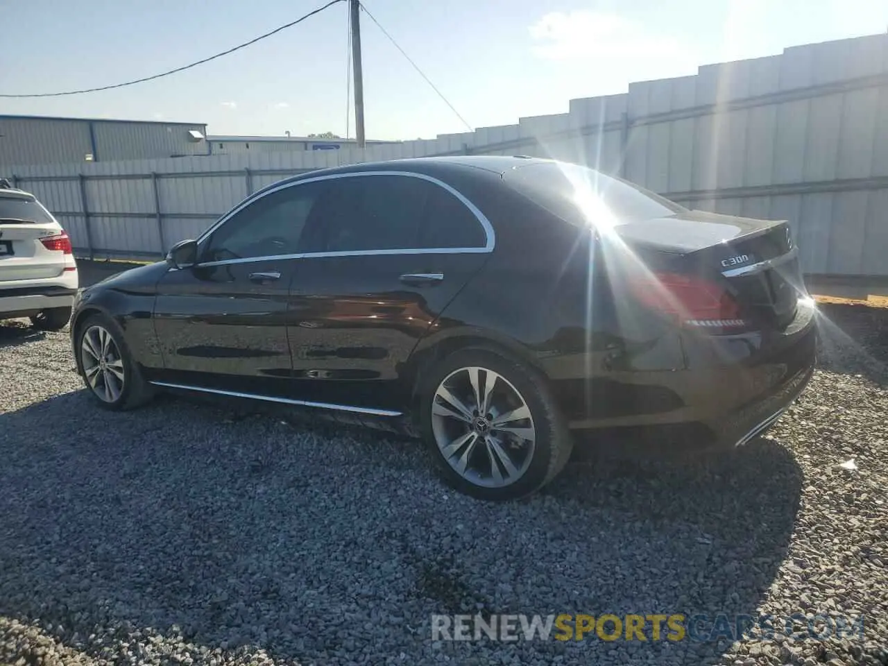 2 Photograph of a damaged car 55SWF8DB2KU316473 MERCEDES-BENZ C-CLASS 2019