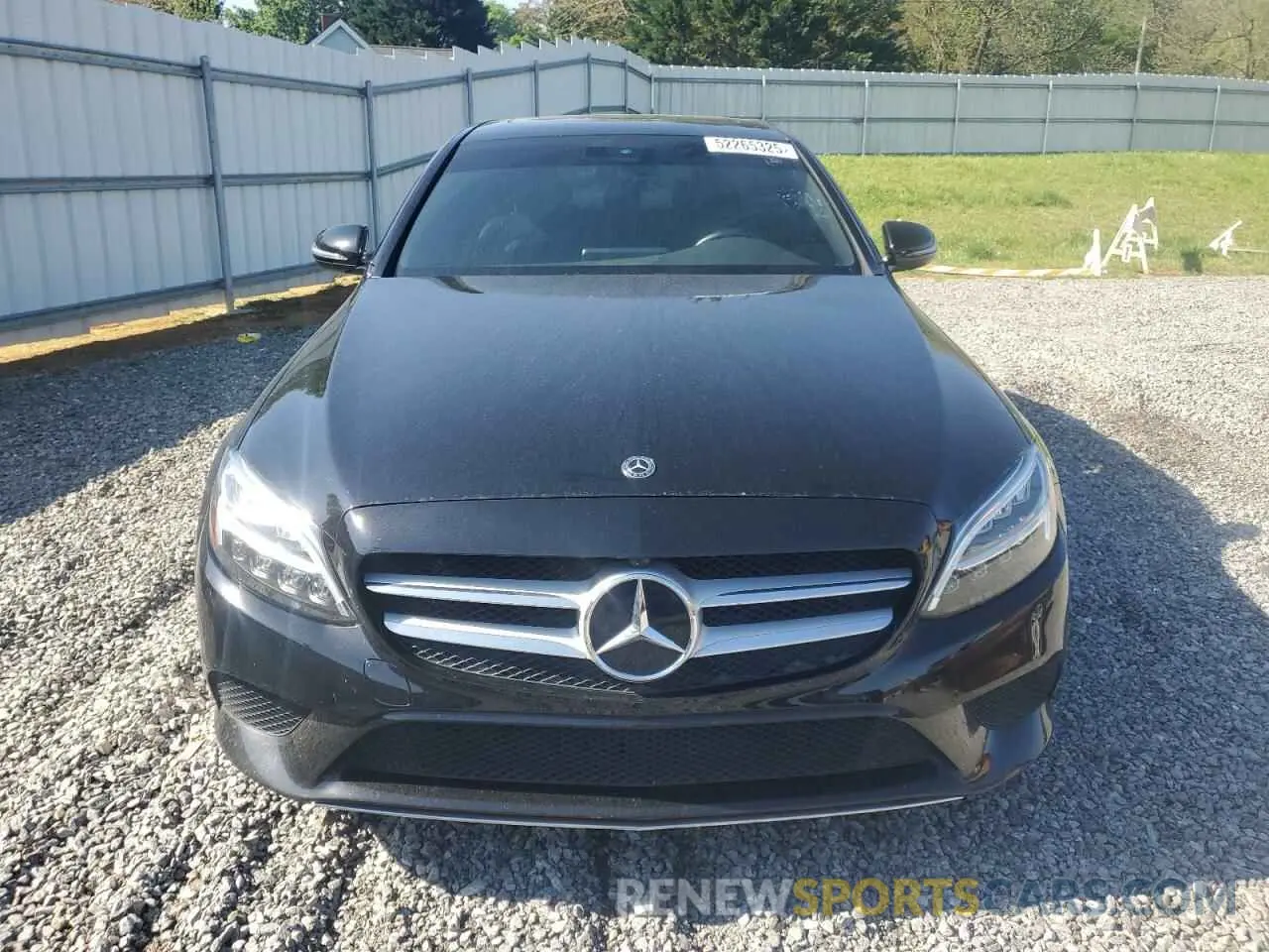 5 Photograph of a damaged car 55SWF8DB2KU316473 MERCEDES-BENZ C-CLASS 2019