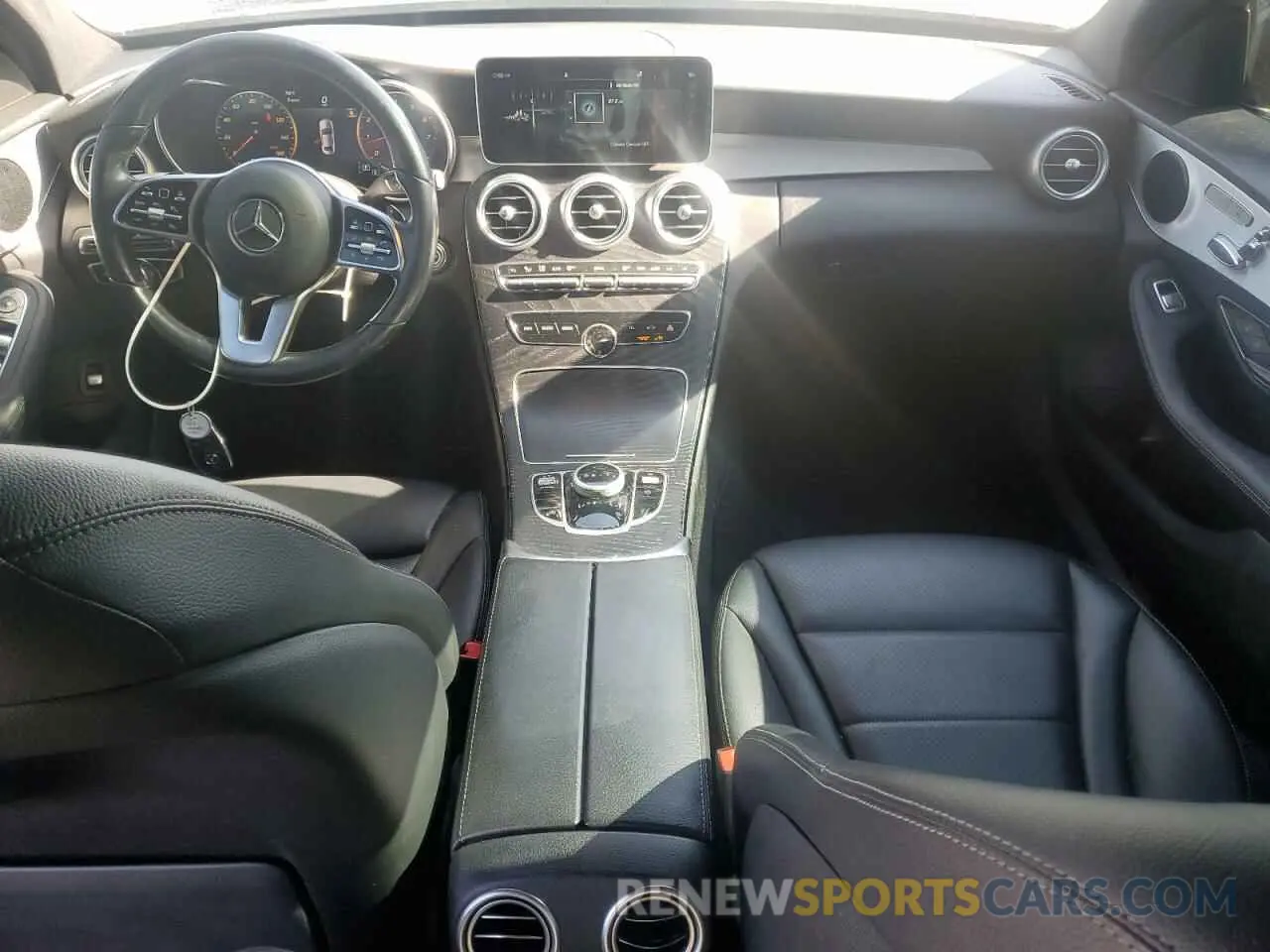 8 Photograph of a damaged car 55SWF8DB2KU316473 MERCEDES-BENZ C-CLASS 2019