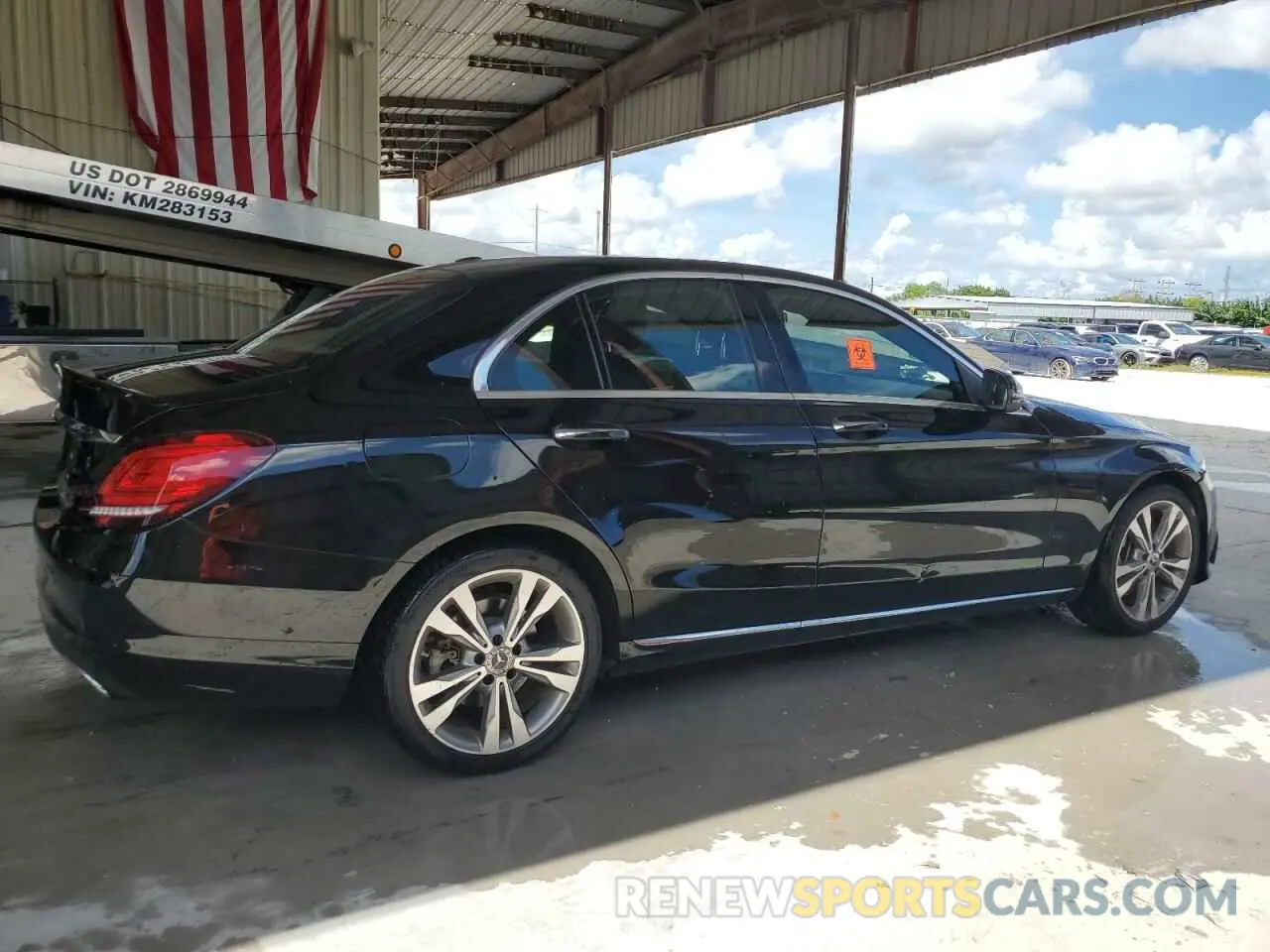 3 Photograph of a damaged car 55SWF8DB2KU321995 MERCEDES-BENZ C-CLASS 2019