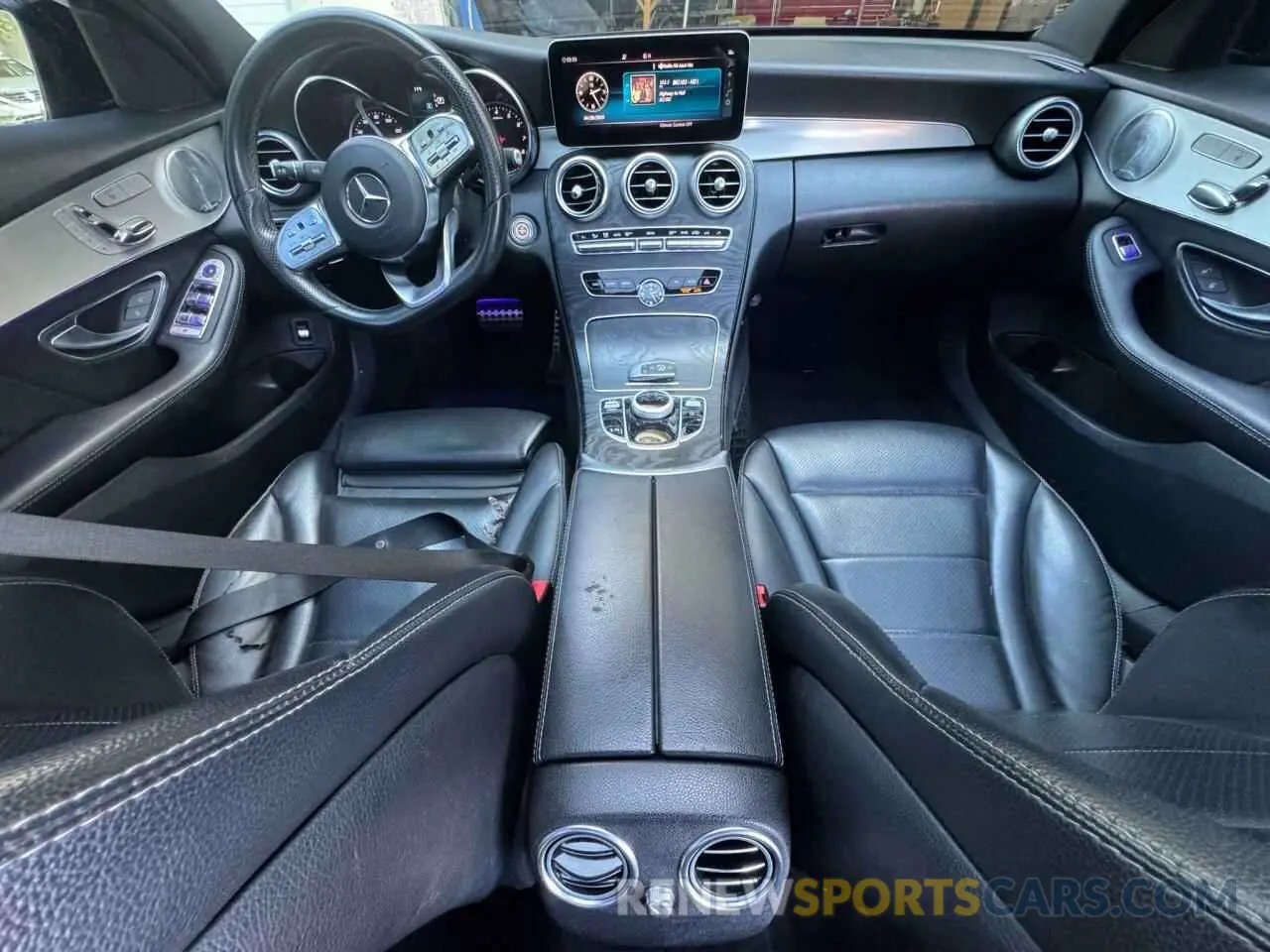 9 Фотография поврежденного автомобиля 55SWF8DB3KU287744 MERCEDES-BENZ C-CLASS 2019