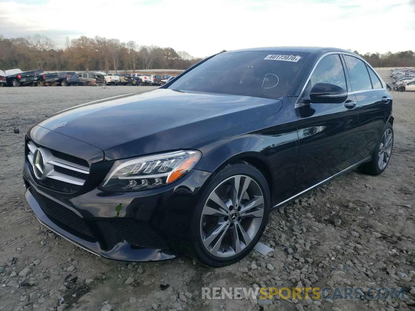 2 Фотография поврежденного автомобиля 55SWF8DB3KU295116 MERCEDES-BENZ C CLASS 2019