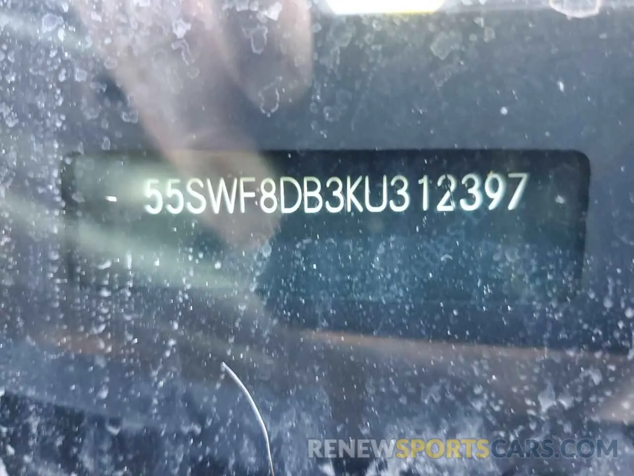 12 Photograph of a damaged car 55SWF8DB3KU312397 MERCEDES-BENZ C-CLASS 2019