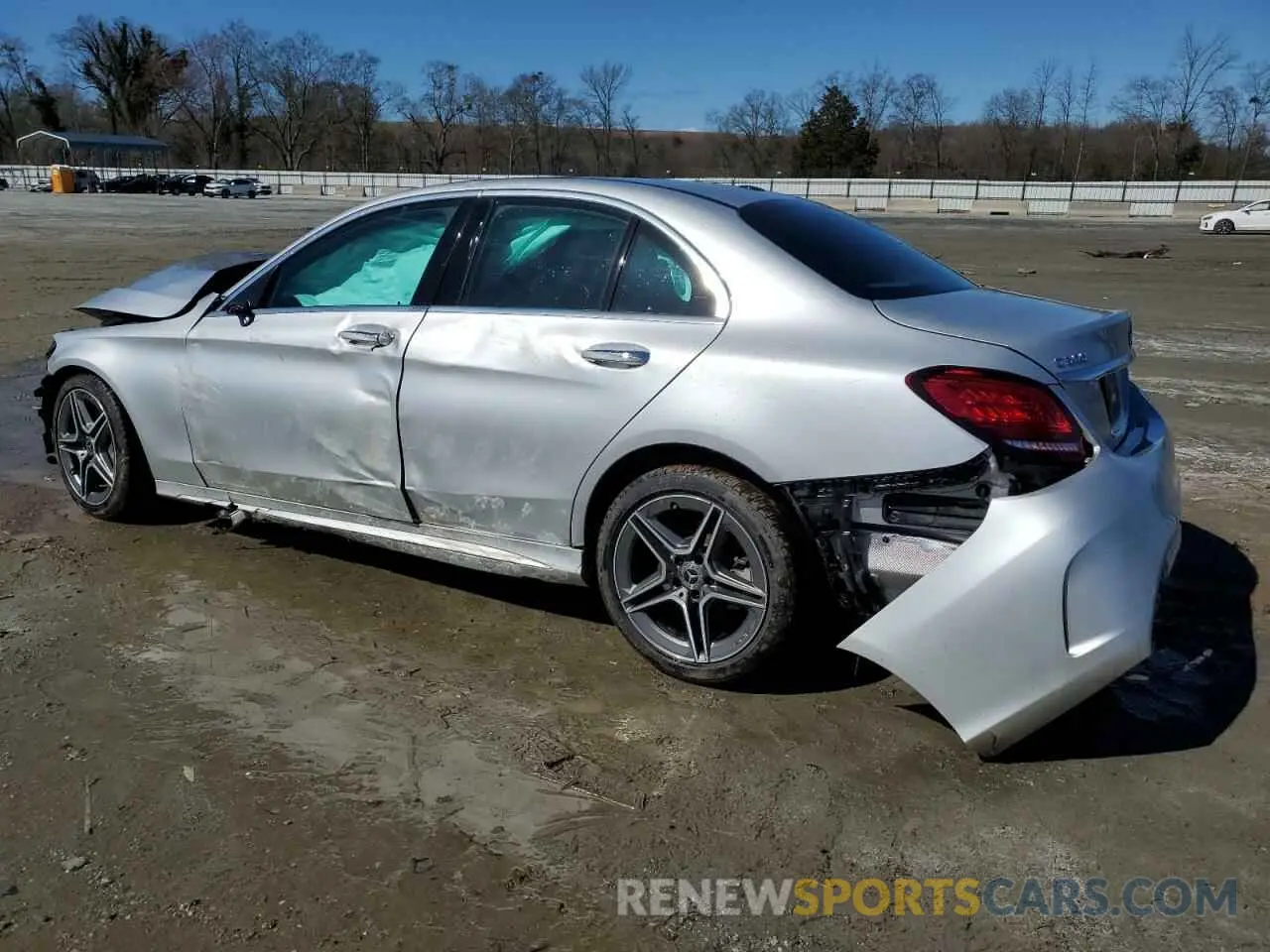 2 Photograph of a damaged car 55SWF8DB3KU312397 MERCEDES-BENZ C-CLASS 2019