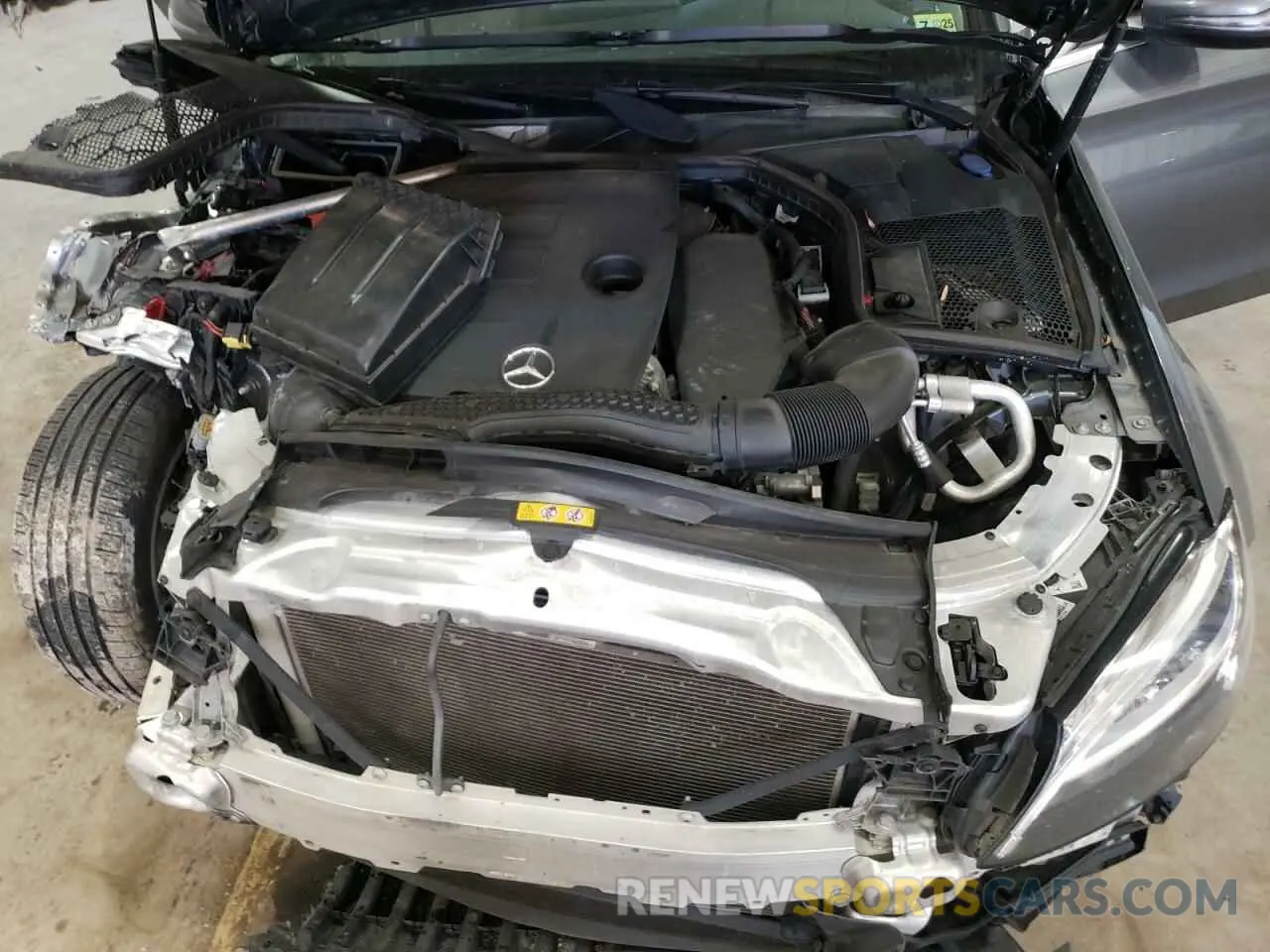11 Фотография поврежденного автомобиля 55SWF8DB3KU321116 MERCEDES-BENZ C-CLASS 2019
