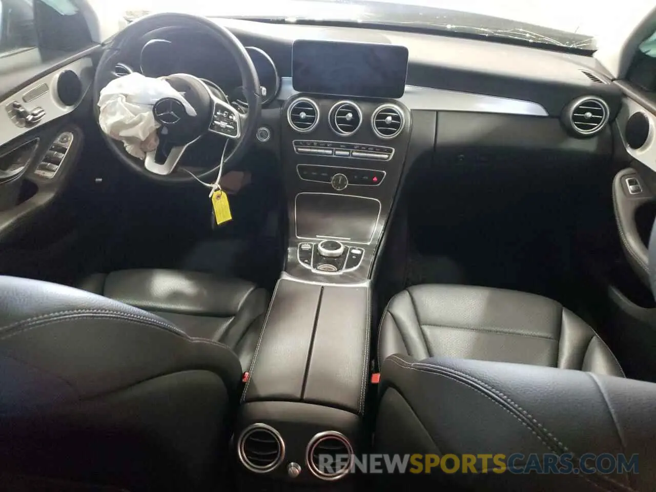 8 Фотография поврежденного автомобиля 55SWF8DB3KU321116 MERCEDES-BENZ C-CLASS 2019