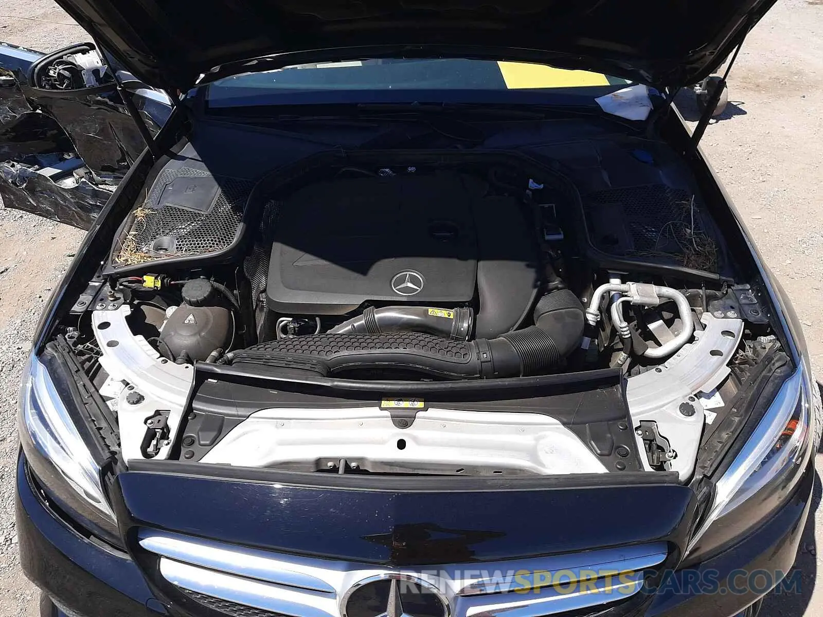 7 Photograph of a damaged car 55SWF8DB4KU286456 MERCEDES-BENZ C CLASS 2019