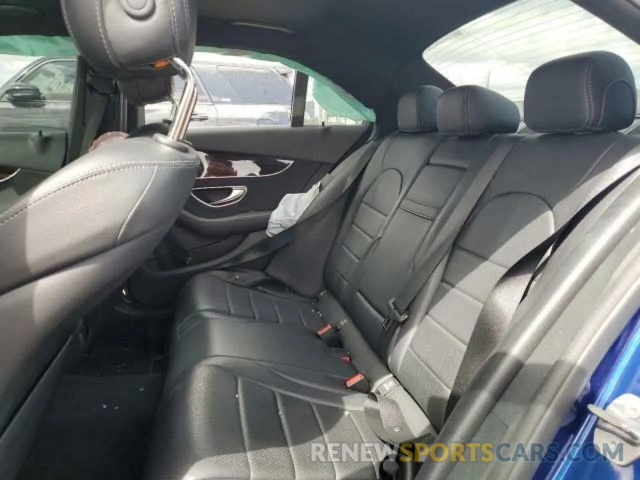 6 Фотография поврежденного автомобиля 55SWF8DB4KU317544 MERCEDES-BENZ C-CLASS 2019