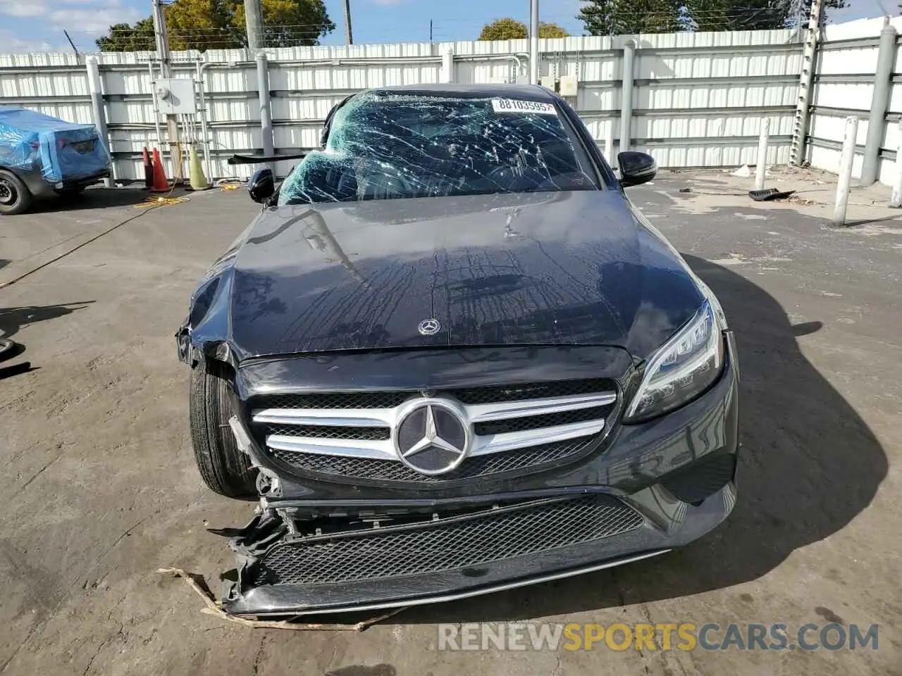 5 Фотография поврежденного автомобиля 55SWF8DB5KU288149 MERCEDES-BENZ C-CLASS 2019