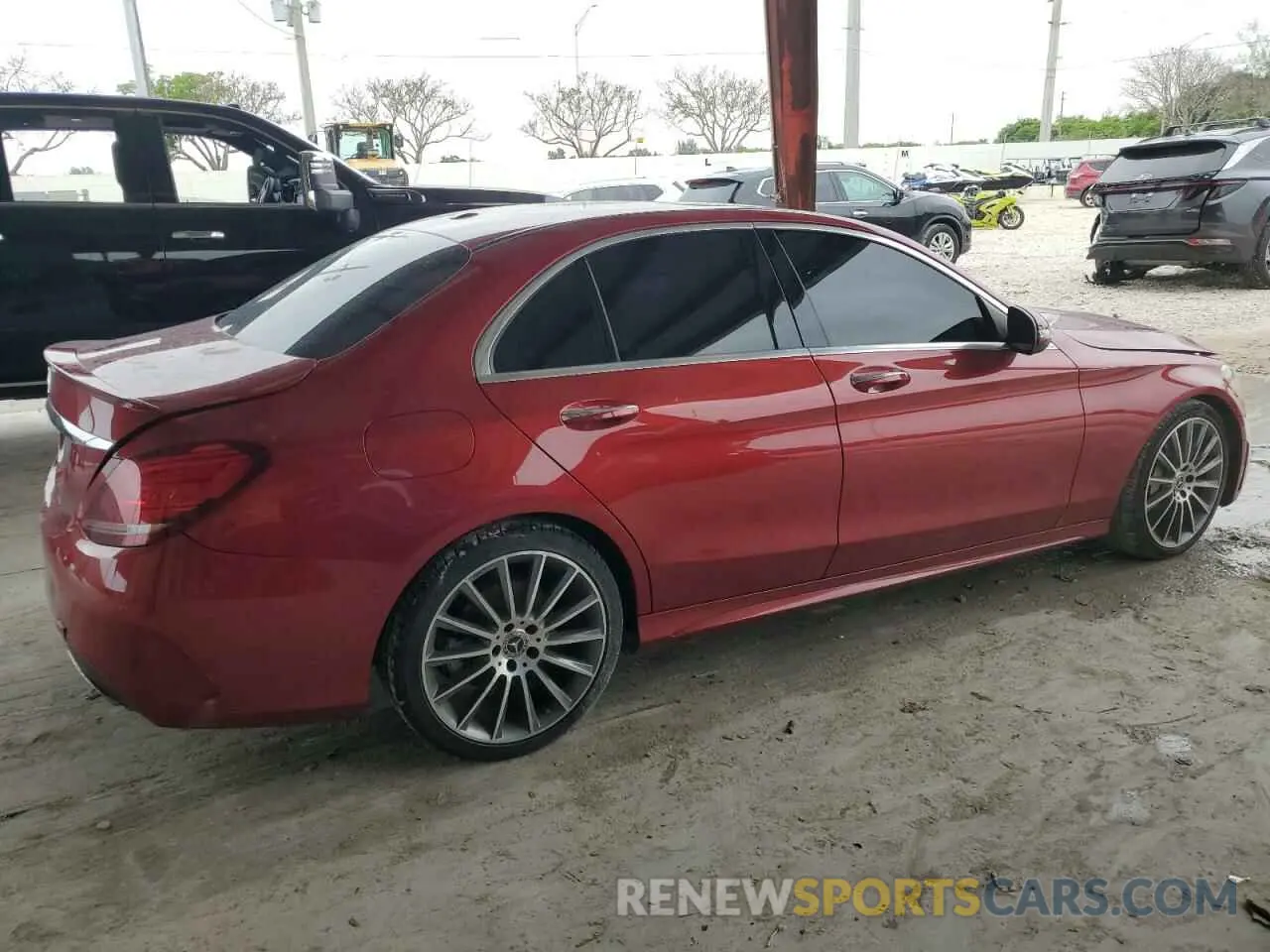 3 Photograph of a damaged car 55SWF8DB5KU306472 MERCEDES-BENZ C-CLASS 2019