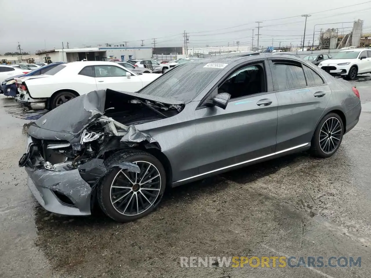 1 Photograph of a damaged car 55SWF8DB5KU306956 MERCEDES-BENZ C-CLASS 2019