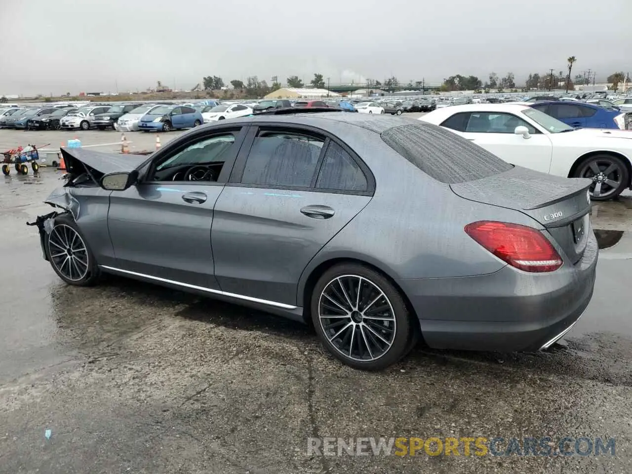 2 Photograph of a damaged car 55SWF8DB5KU306956 MERCEDES-BENZ C-CLASS 2019