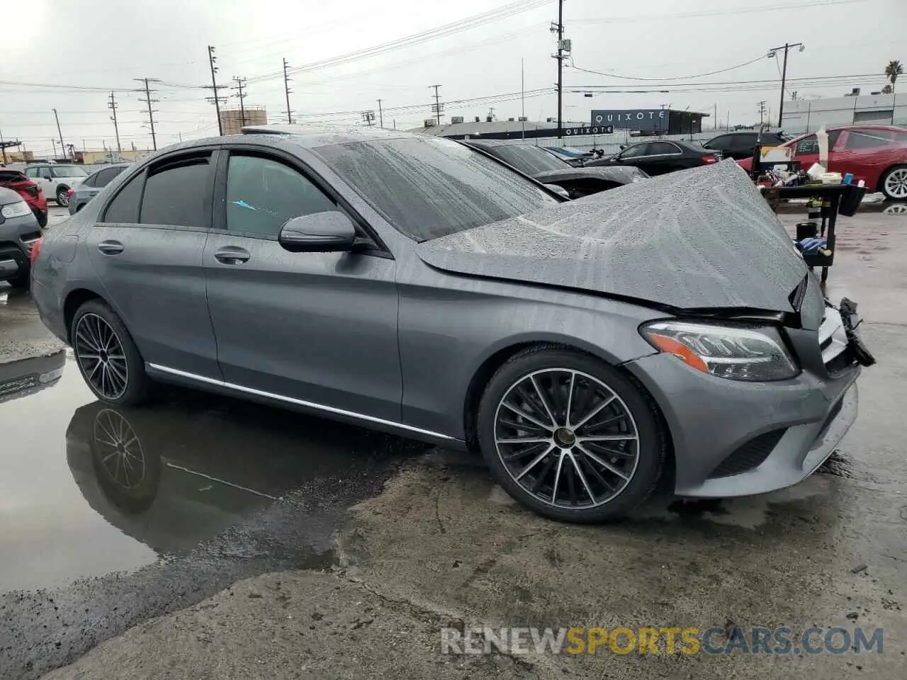 4 Photograph of a damaged car 55SWF8DB5KU306956 MERCEDES-BENZ C-CLASS 2019