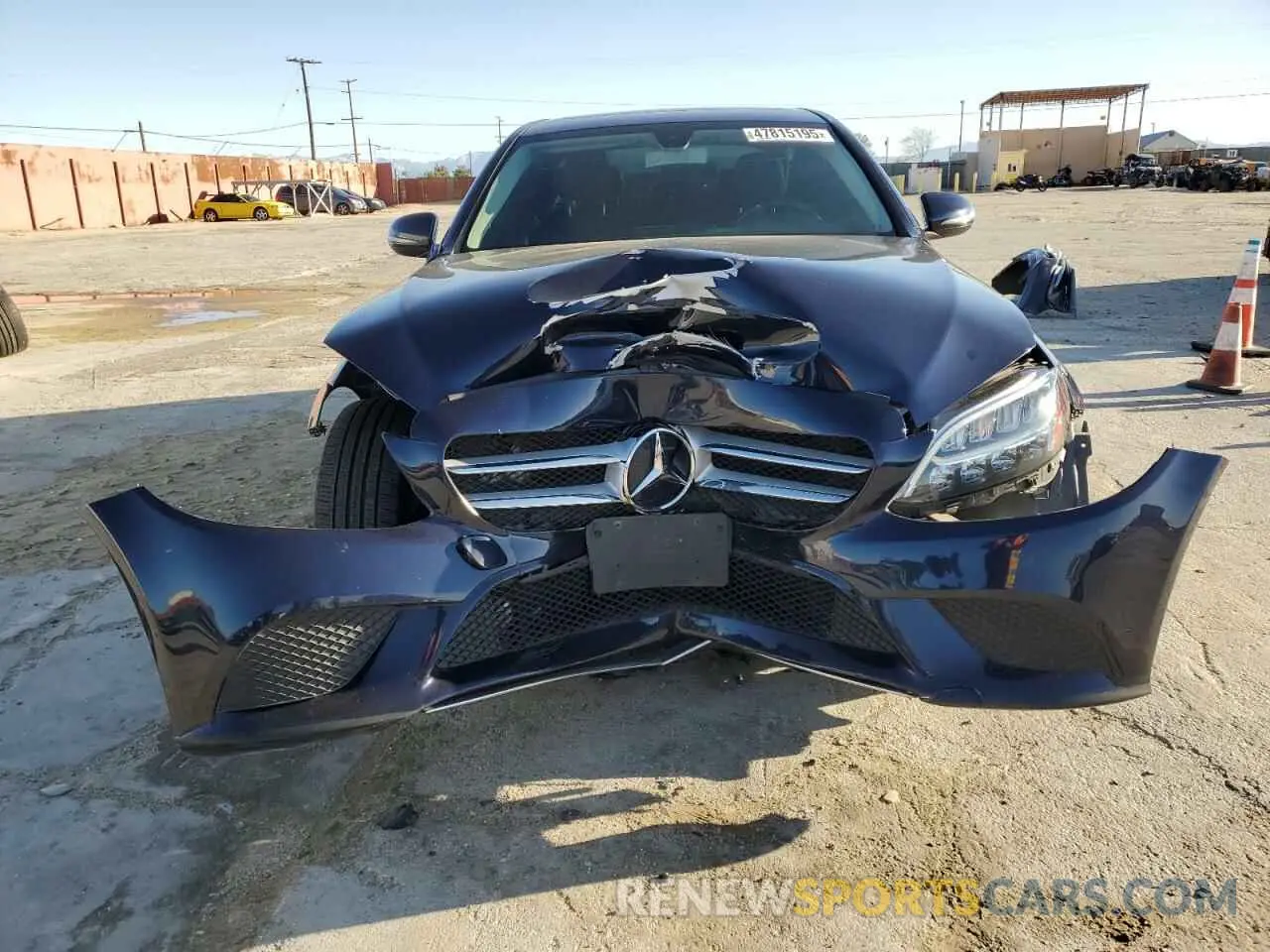 5 Фотография поврежденного автомобиля 55SWF8DB5KU312160 MERCEDES-BENZ C-CLASS 2019