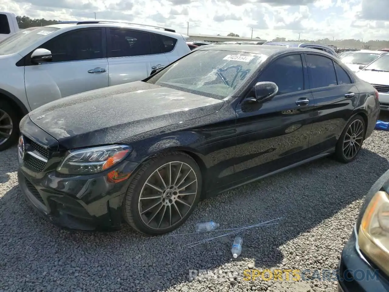 1 Photograph of a damaged car 55SWF8DB5KU320176 MERCEDES-BENZ C-CLASS 2019