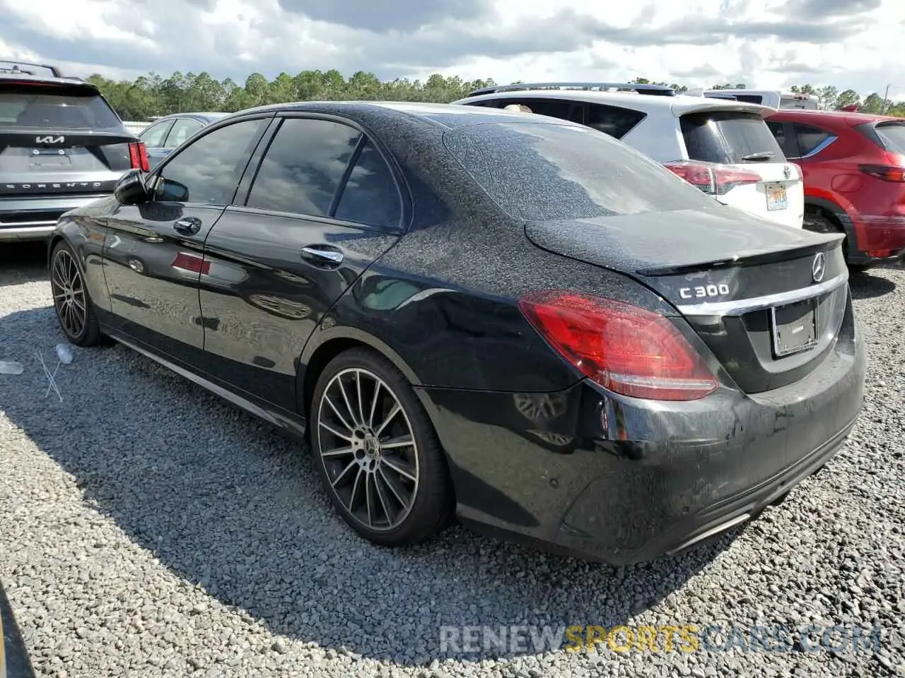 2 Photograph of a damaged car 55SWF8DB5KU320176 MERCEDES-BENZ C-CLASS 2019
