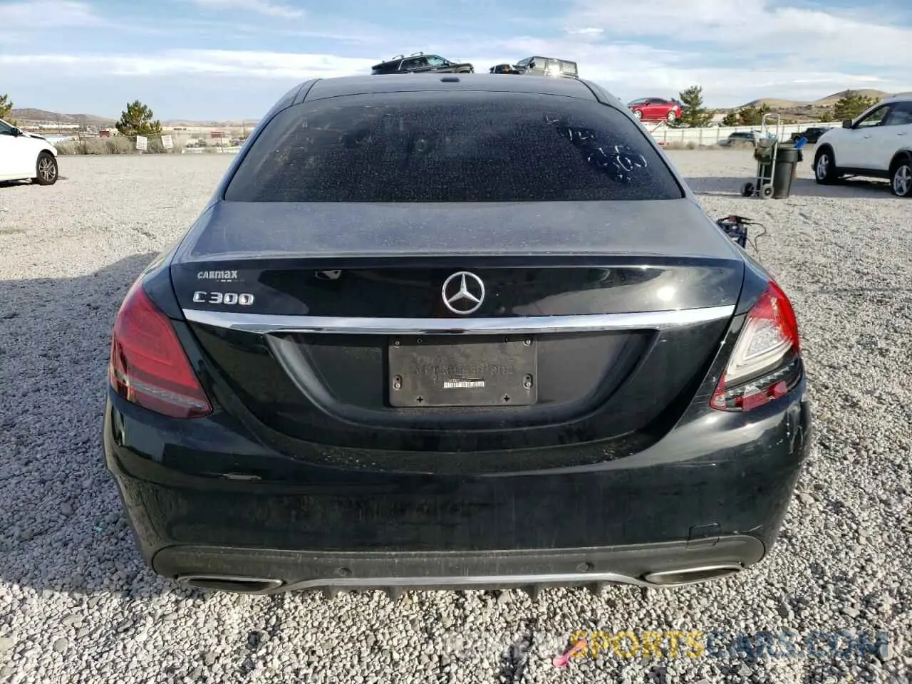 6 Photograph of a damaged car 55SWF8DB5KU322252 MERCEDES-BENZ C-CLASS 2019