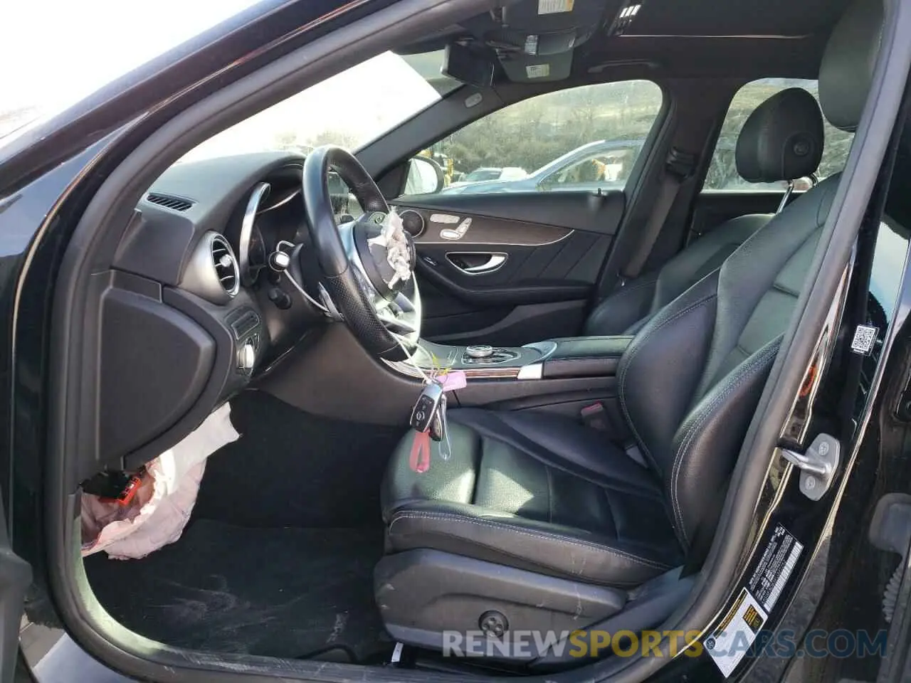 7 Photograph of a damaged car 55SWF8DB5KU322252 MERCEDES-BENZ C-CLASS 2019