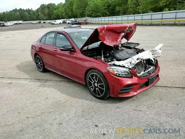 10 Photograph of a damaged car 55SWF8DB6KU283459 MERCEDES-BENZ C-CLASS 2019